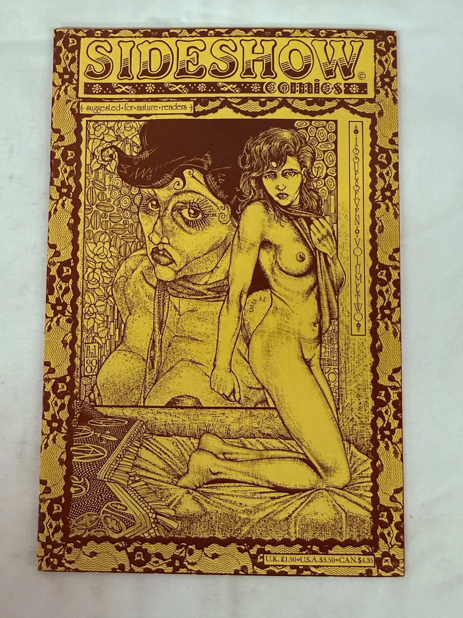 Sideshow Comics Vol 2 No 7 Pan Graphics Sheffield UK Underground Comic (1 of 3)