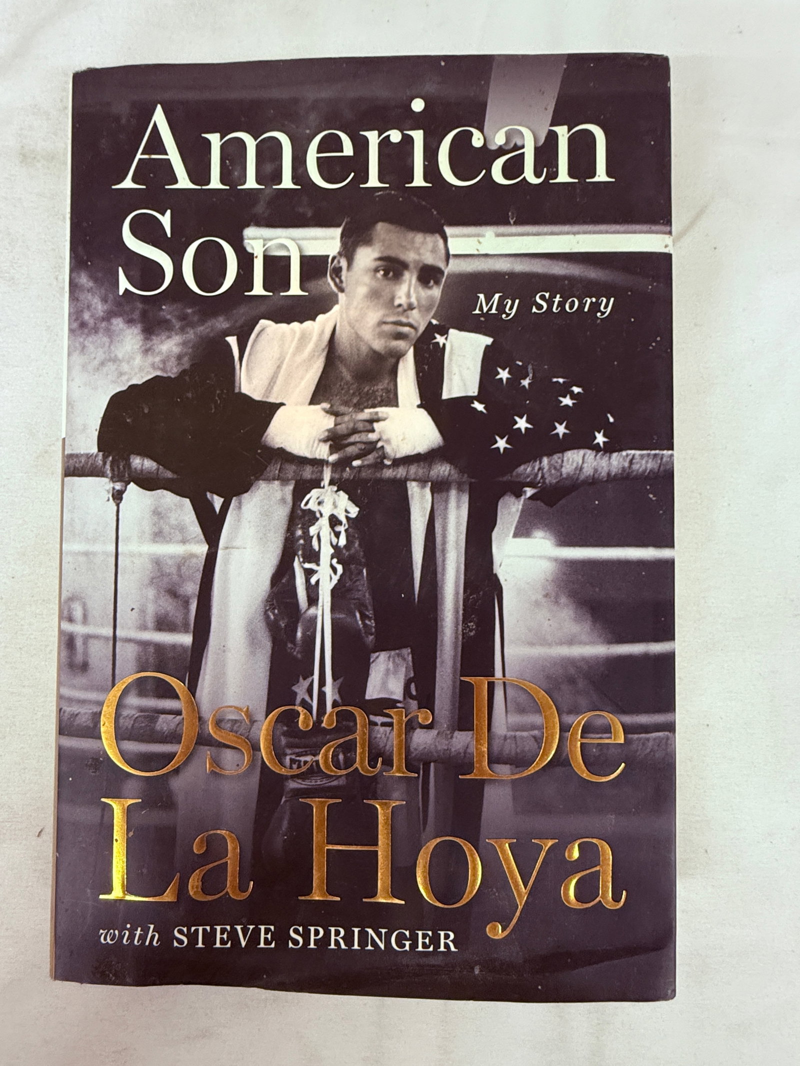 Oscar De La Hoya Signed American Son First Edition Autobiography 2008 (1 of 4)