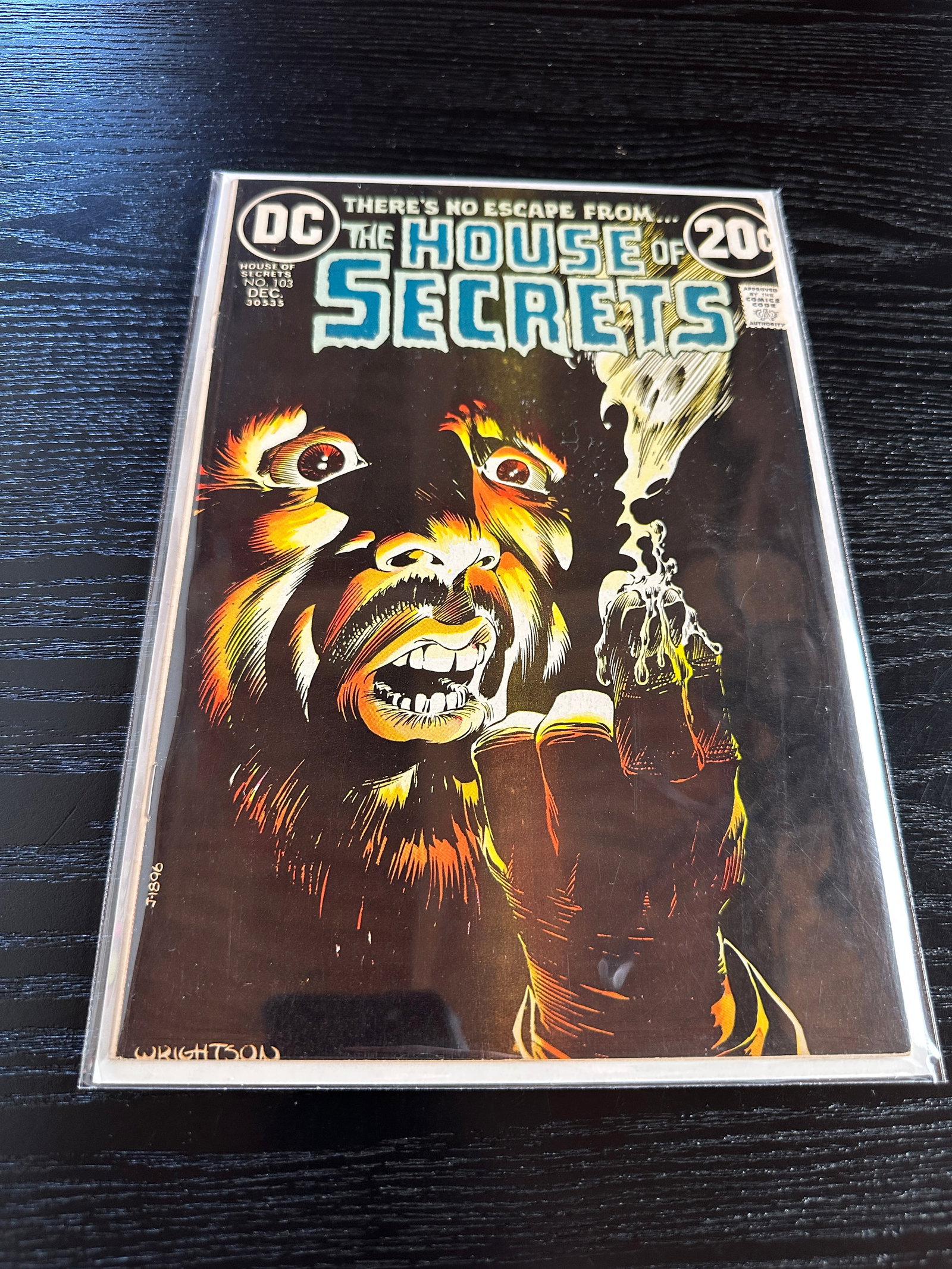 House of Secrets #92 DC Comics 1972 Bernie Wrightson Cover High Grade Key: House of Secrets #92 DC Comics 1972 Bernie Wrightson Cover High Grade Key