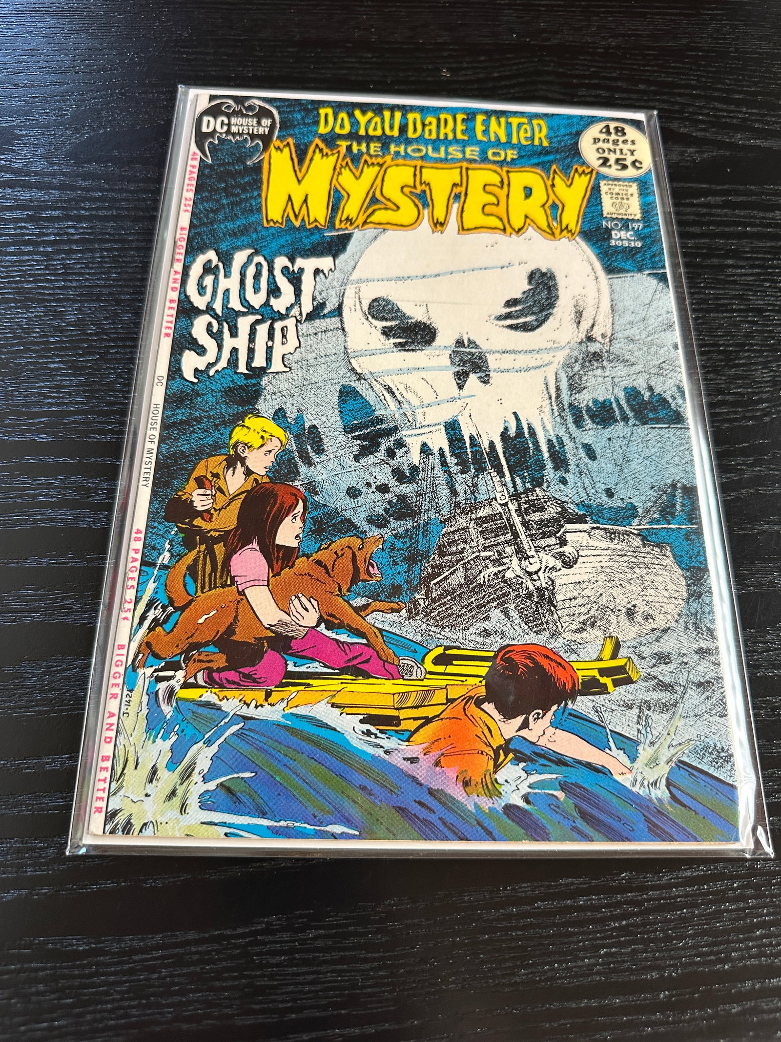 House of Mystery #197 DC Comics 1971 Ghost Ship Neal Adams Cover VF/NM (1 of 2)