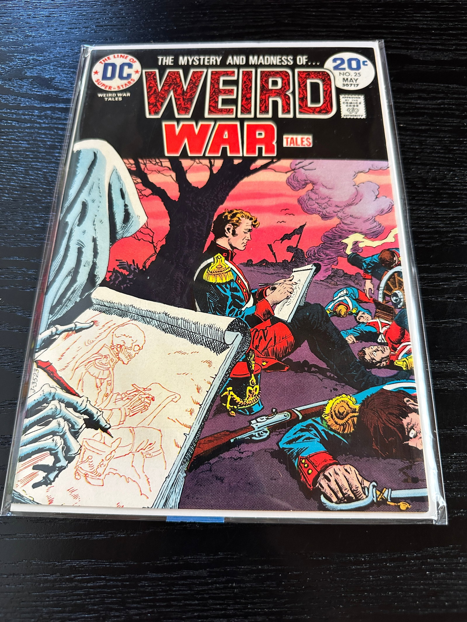 Weird War Tales #25 DC Comics Bronze Age 1974 High Grade Comic Book (1 of 2)