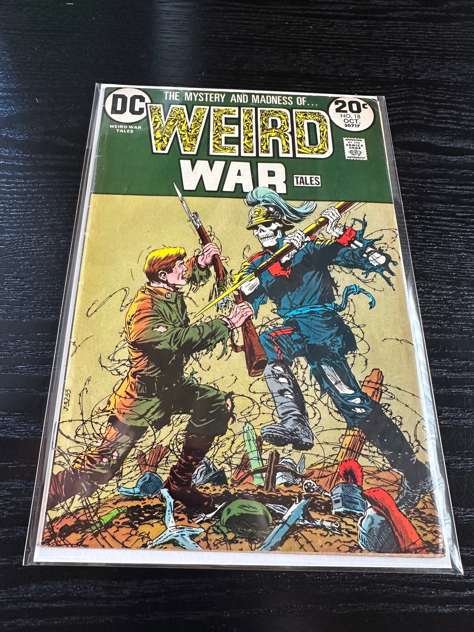 Weird War Tales #18 DC Comics 1973 George Evans Cover Tony DeZuniga Art (1 of 2)