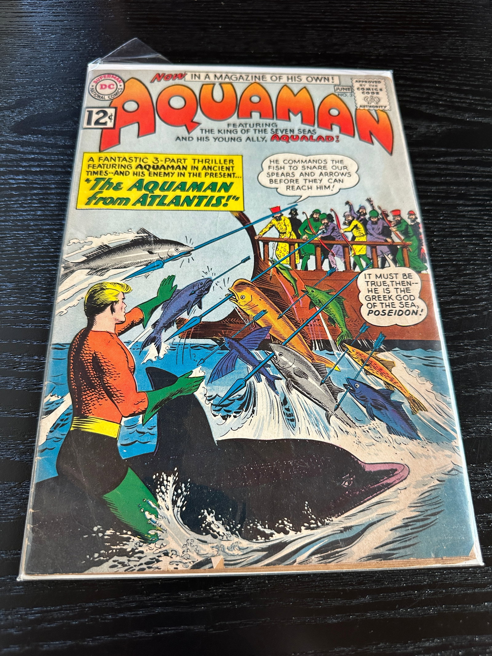 Aquaman DC Comics Silver Age #1 Issue 'The Aquaman from Atlantis' 12 Cent (1 of 1)