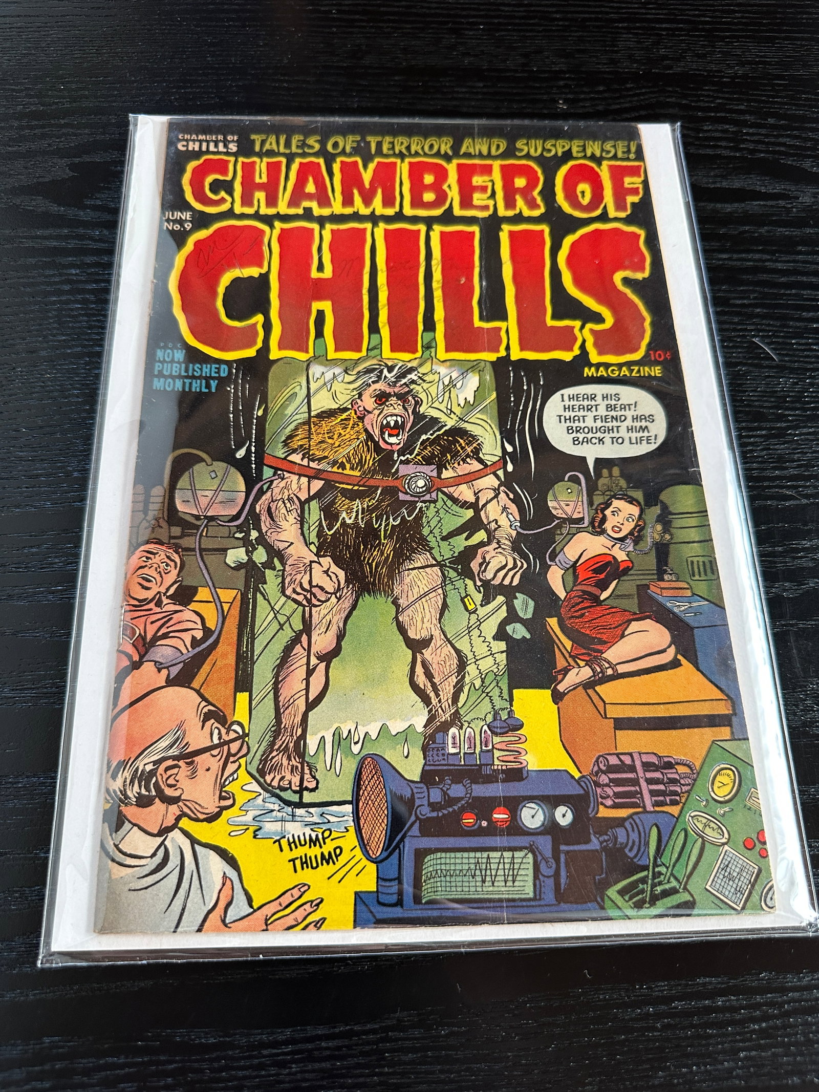 Chamber of Chills #9 Harvey Comics Horror Golden Age Comic Book June 1952 (1 of 1)