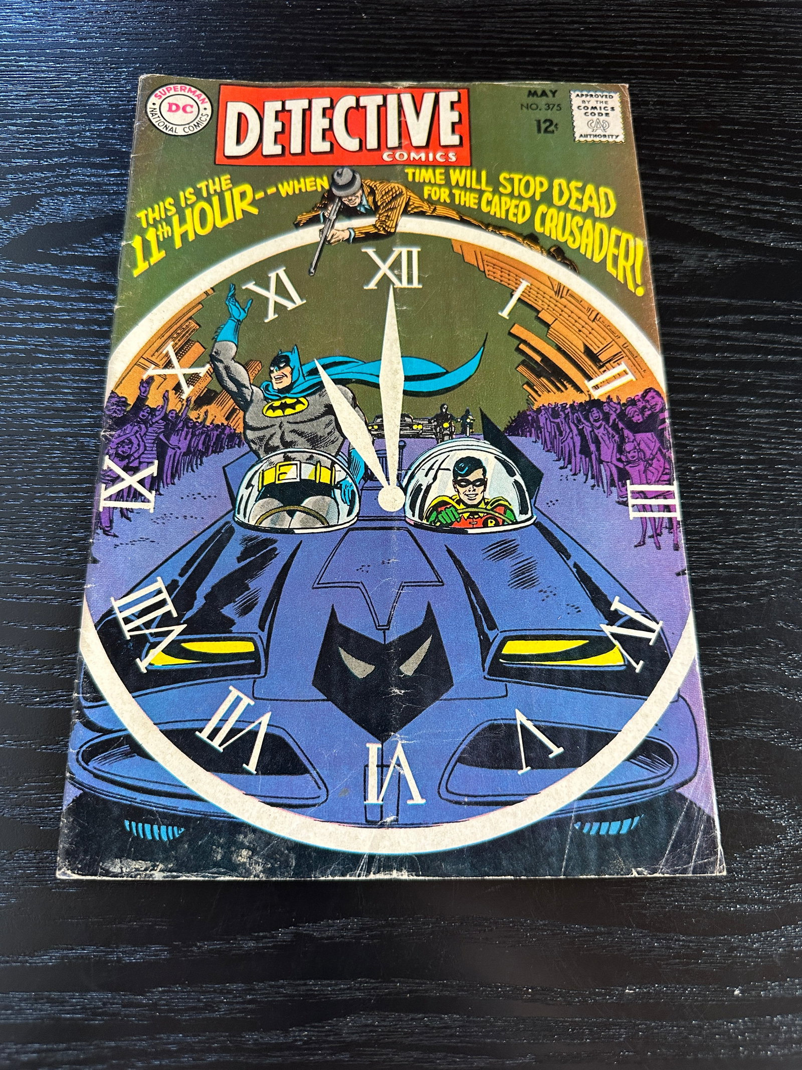 Batman Detective Comics #375 DC Silver Age Comic Book May 1968 (1 of 2)