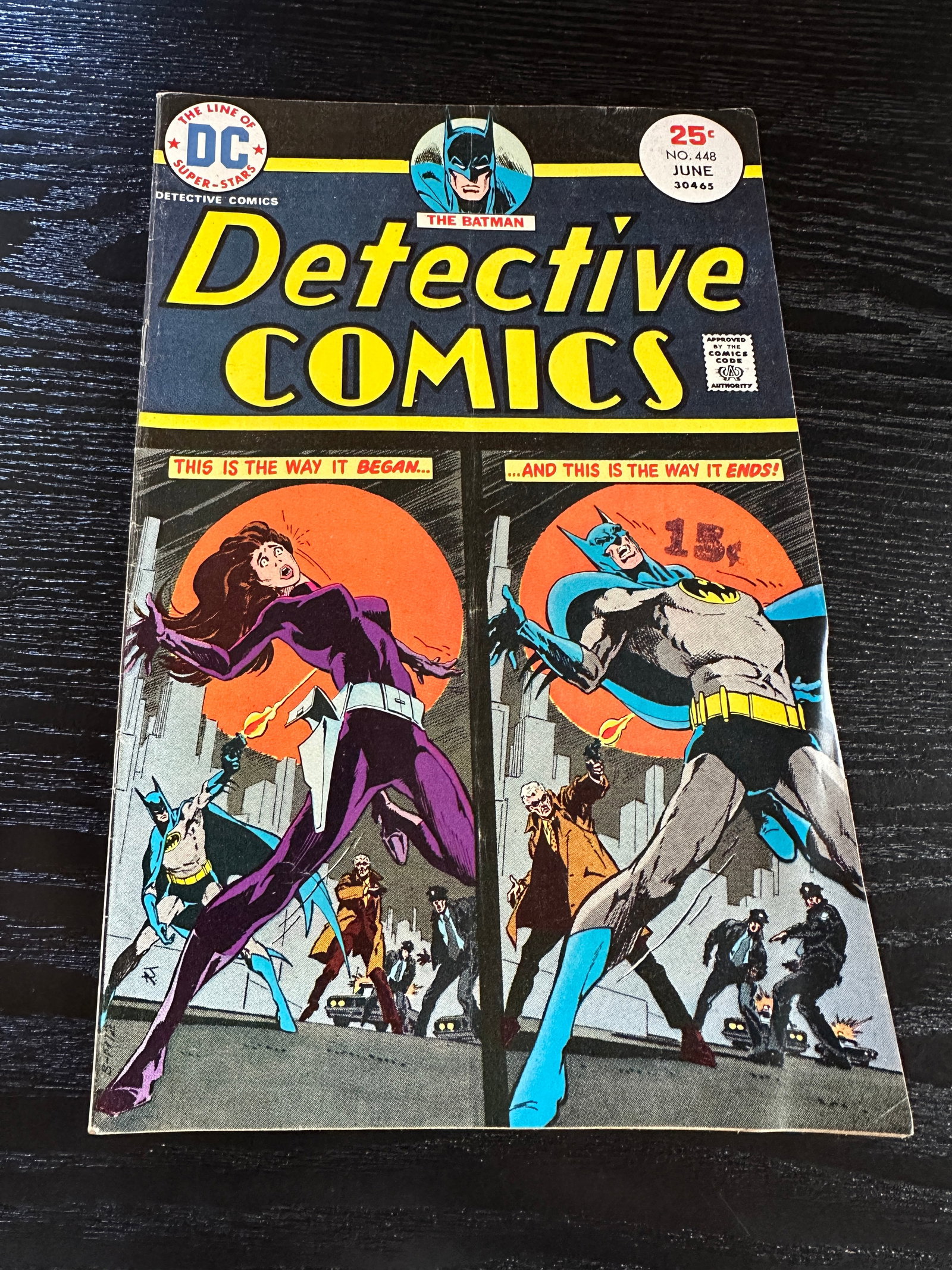 Batman Detective Comics #448 DC Bronze Age Comic Book June 1975 (1 of 2)
