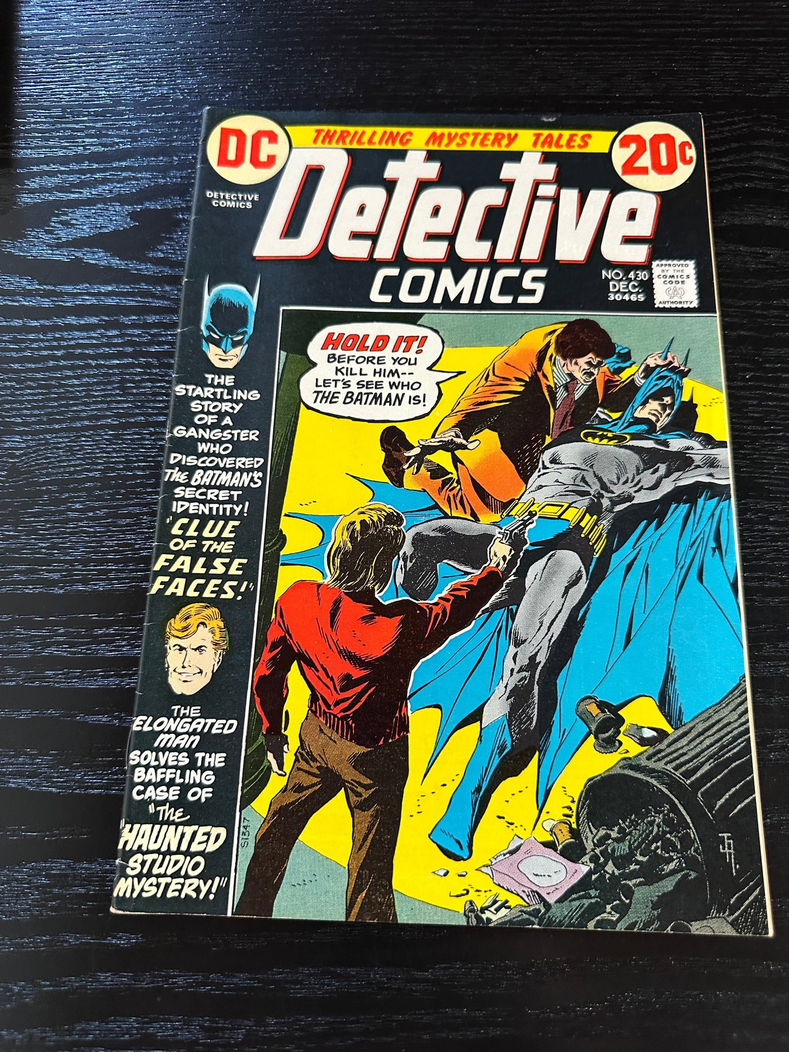 Batman Detective Comics #430 DC Bronze Age Comic Book December 1972 (1 of 2)