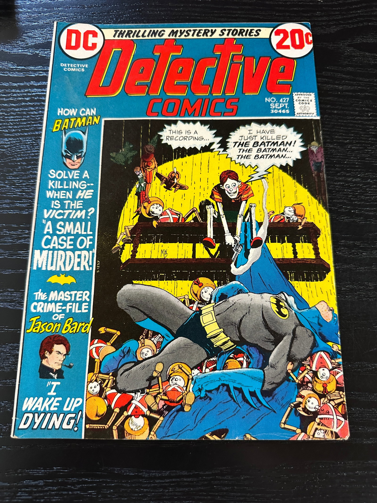 Batman Detective Comics #427 DC Bronze Age Comic Book Sept 1972 (1 of 2)