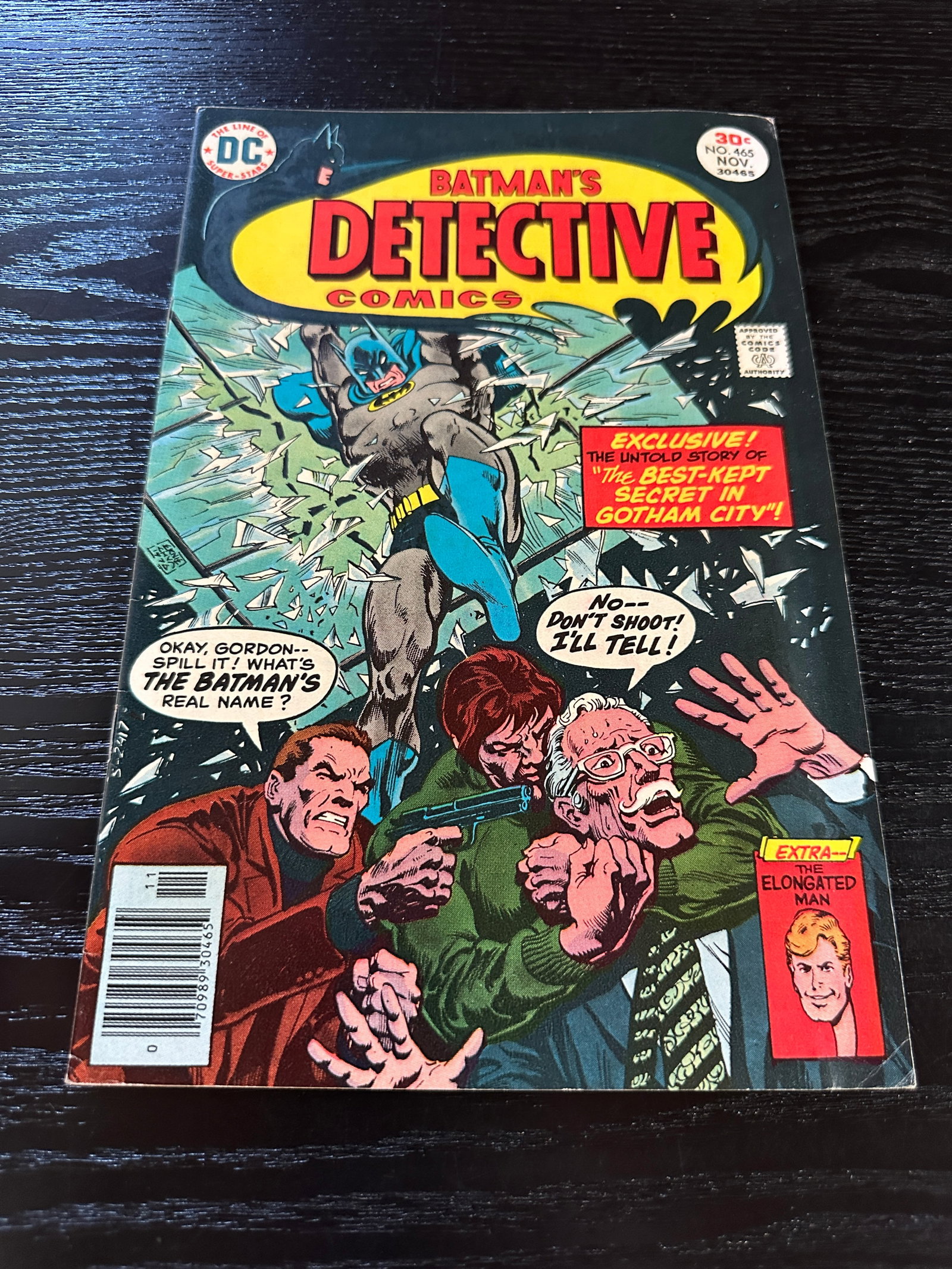Batman Detective Comics #465 DC Bronze Age Comic Book Nov 1976 (1 of 2)