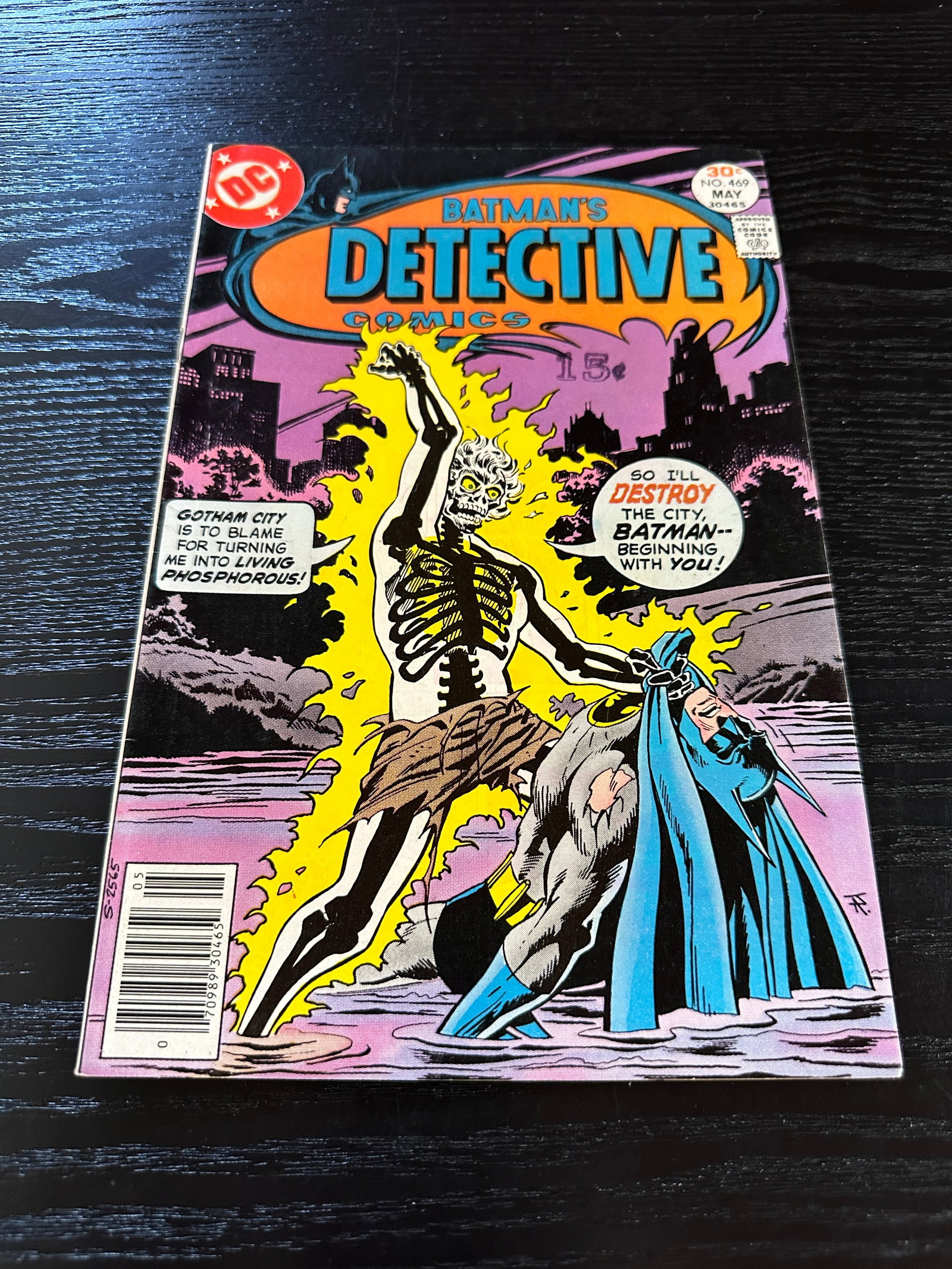 Batman Detective Comics #469 DC Comics 1977 First App Dr. Phosphorus (1 of 2)