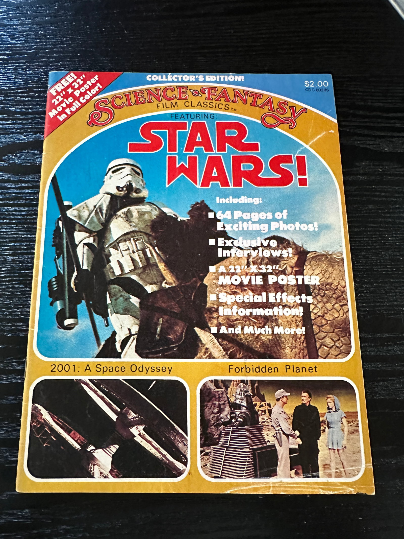 Star Wars Science Fantasy Film Classics Collector's Edition Magazine 1977 (1 of 2)
