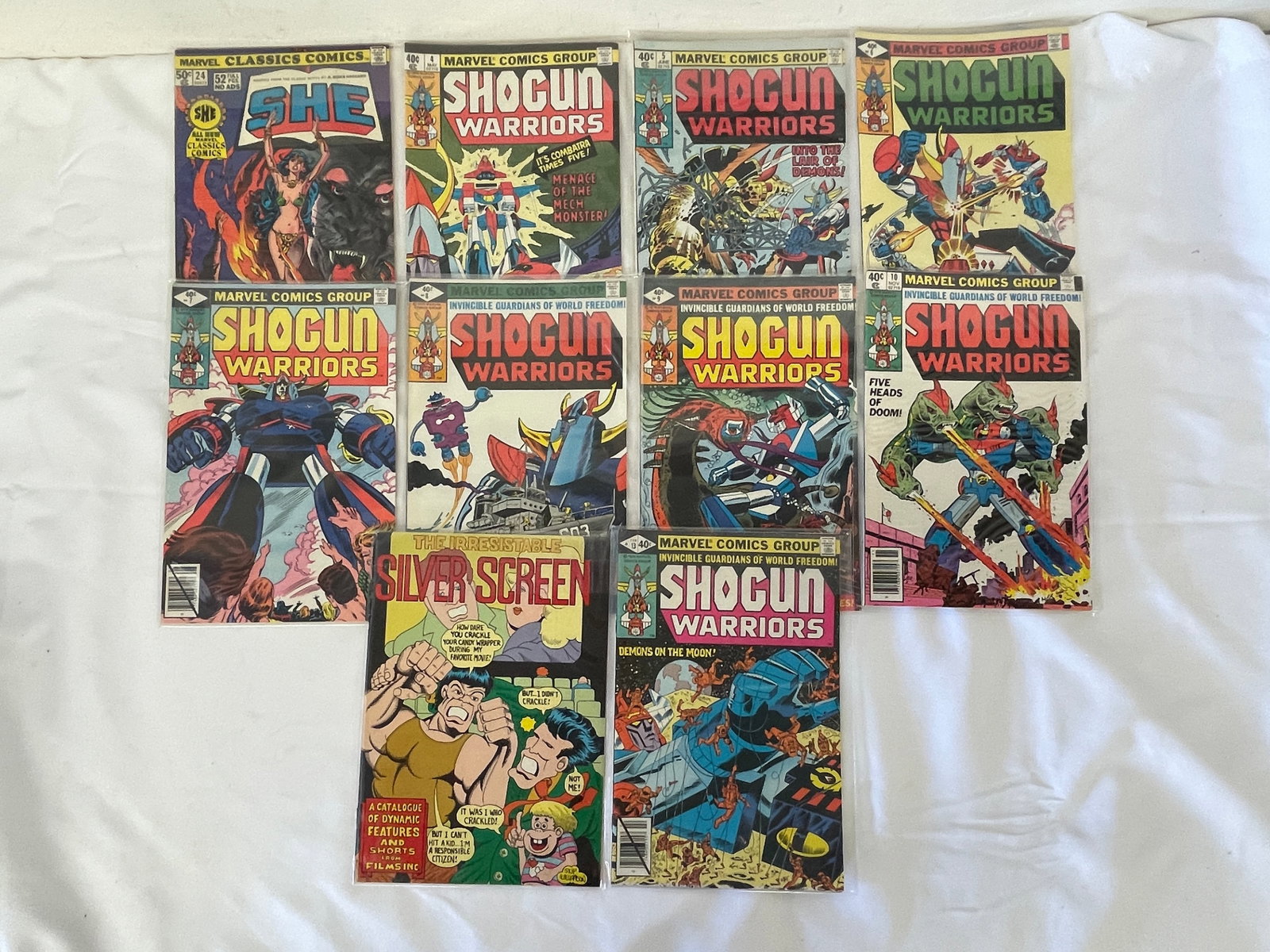 Vintage Comic Book Collection Lot: Vintage Comic Book Collection Lot