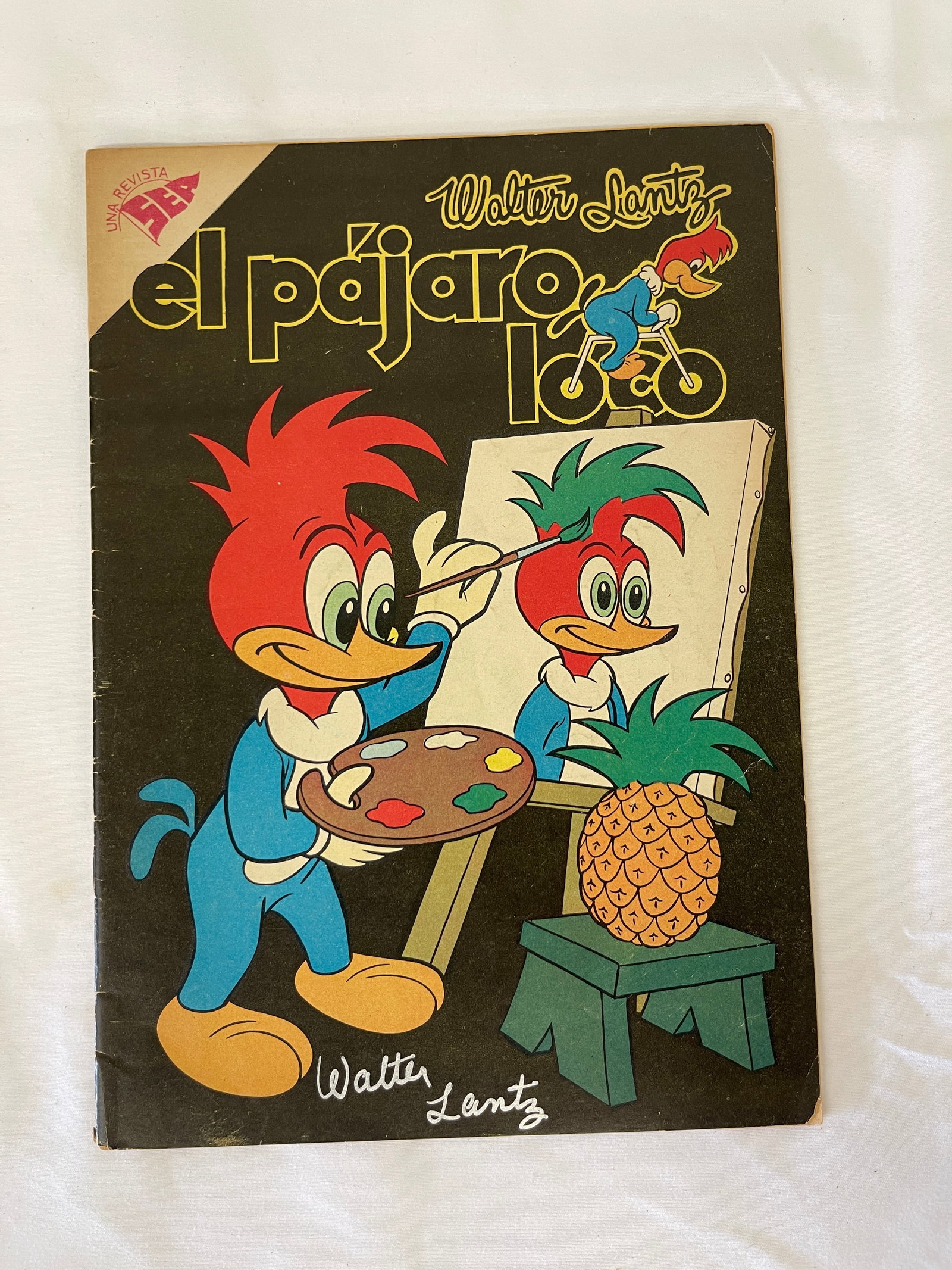 Walter Lantz El Pajaro Loco Woody Woodpecker Mexican Comic Book #152 1959 (1 of 4)