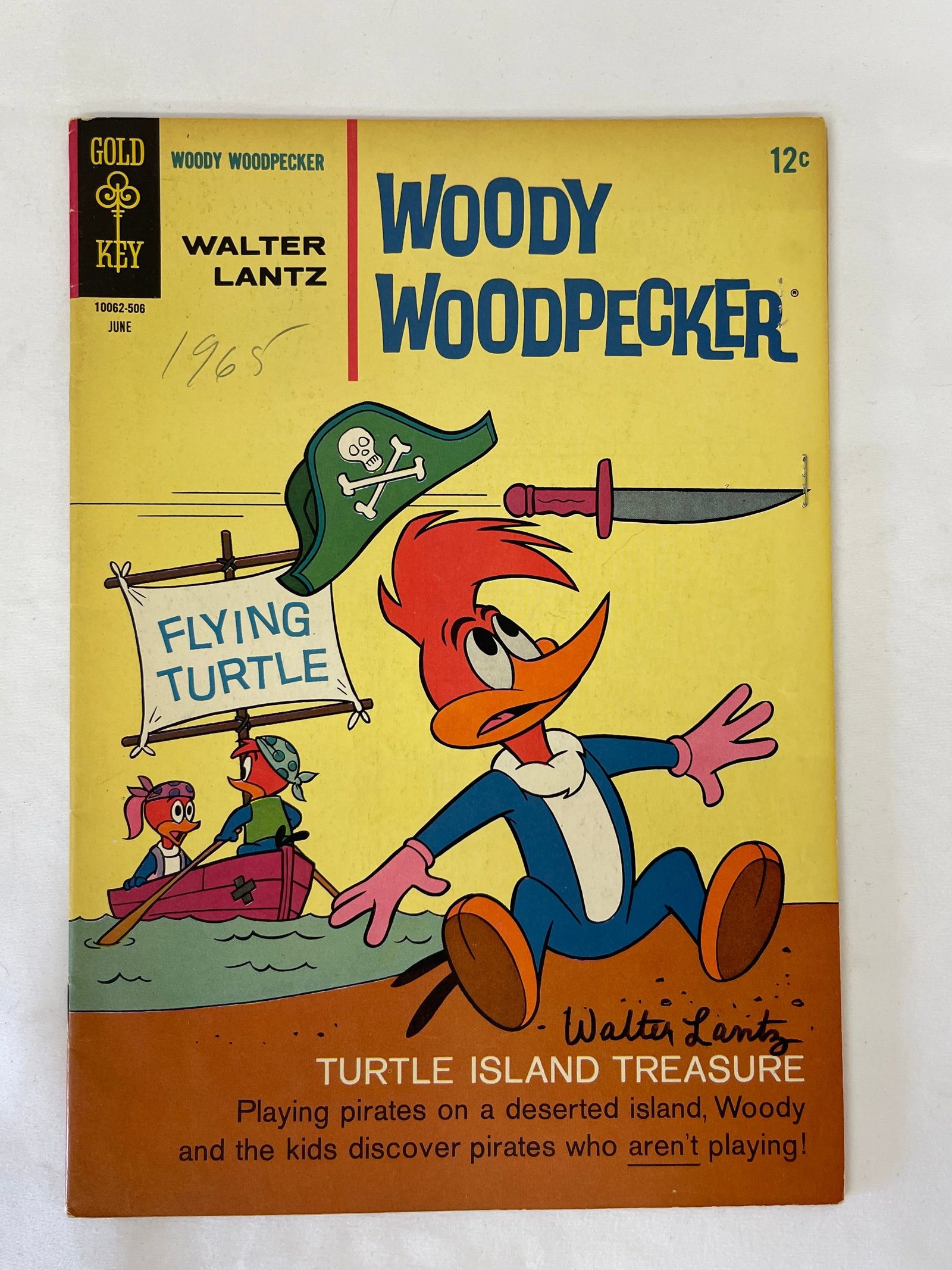 Woody Woodpecker Gold Key Comics #85 June 1965 Walter Lantz Signed Cover (1 of 4)