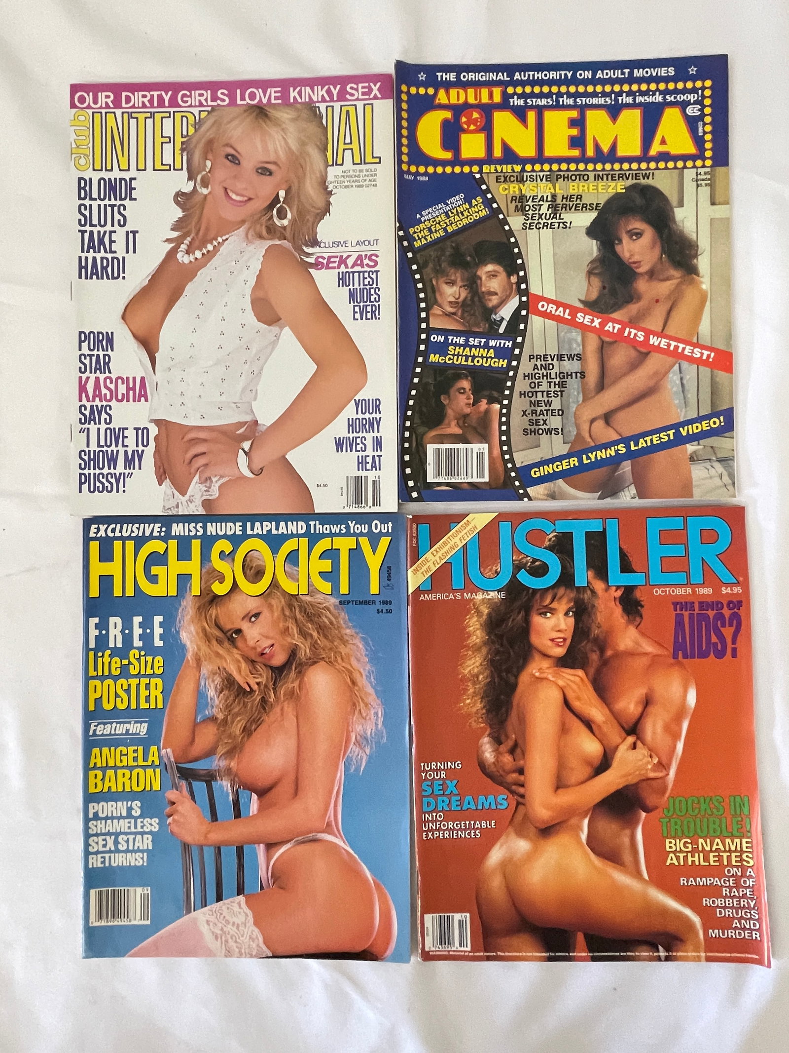Vintage Adult Magazine Collection Lot (1 of 3)