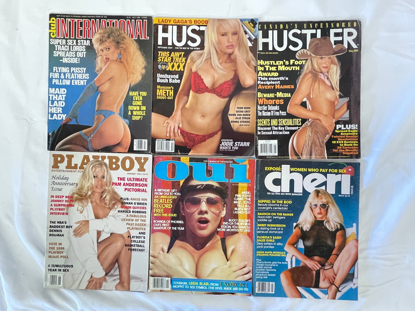 Vintage Adult Magazine Collection Lot (1 of 3)