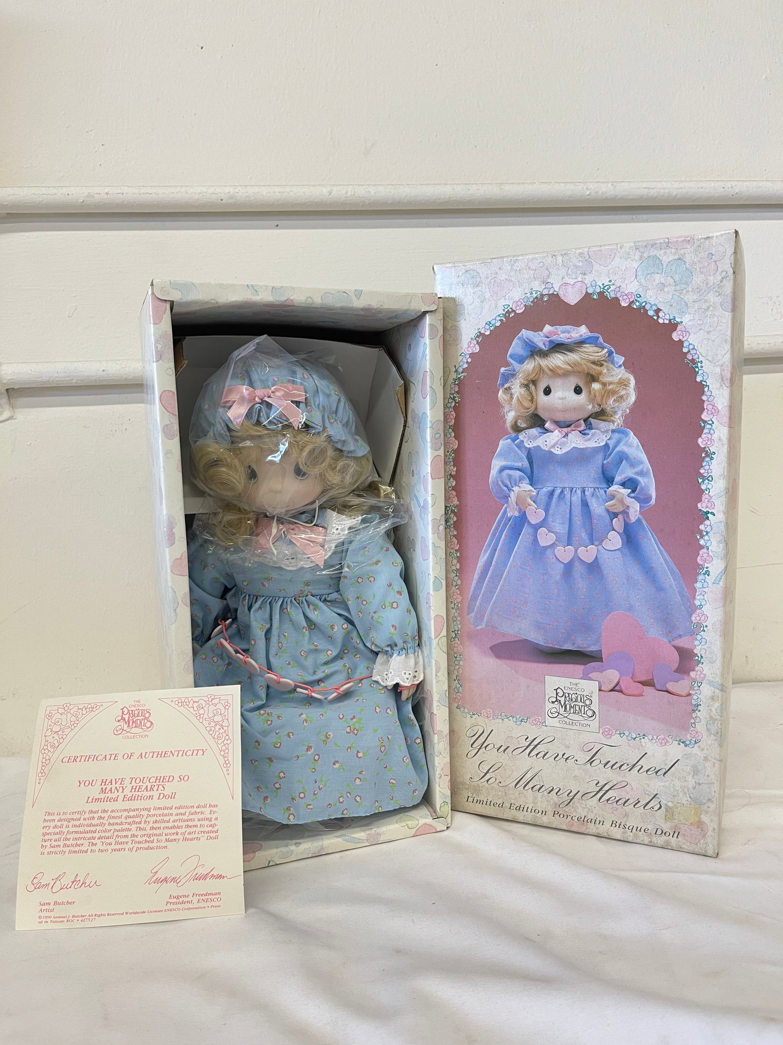 Precious Moments 'You Have Touched So Many Hearts' Limited Edition Porcelain Doll (1 of 5)