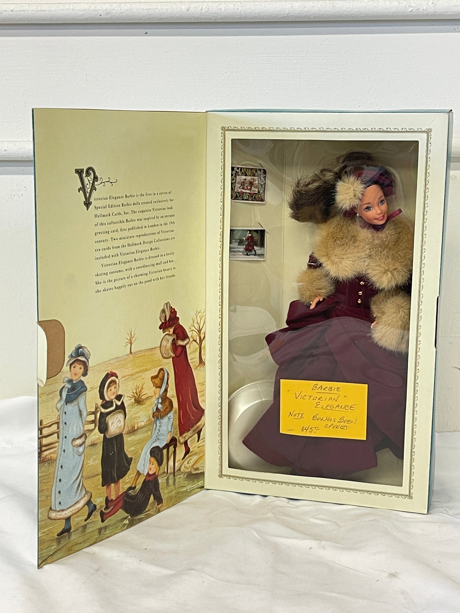 Victorian Elegance Barbie Special Edition Hallmark Doll 1994 Open Box (1 of 6)