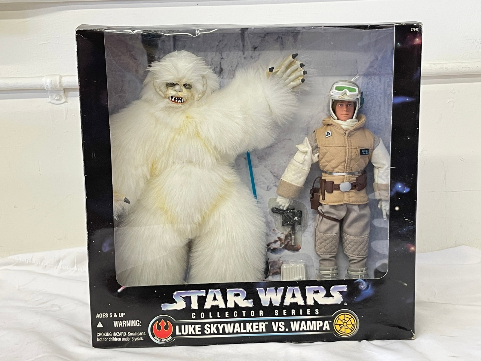 Star Wars Collector Series Luke Skywalker vs Wampa 12" Kenner Figure Set MIB (1 of 6)