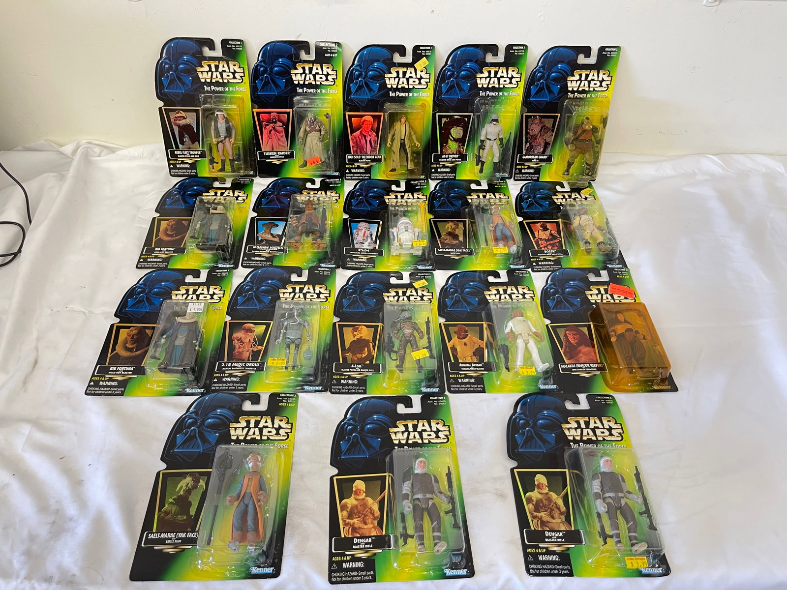 Vintage Star Wars Power of the Force Action Figures (1 of 5)