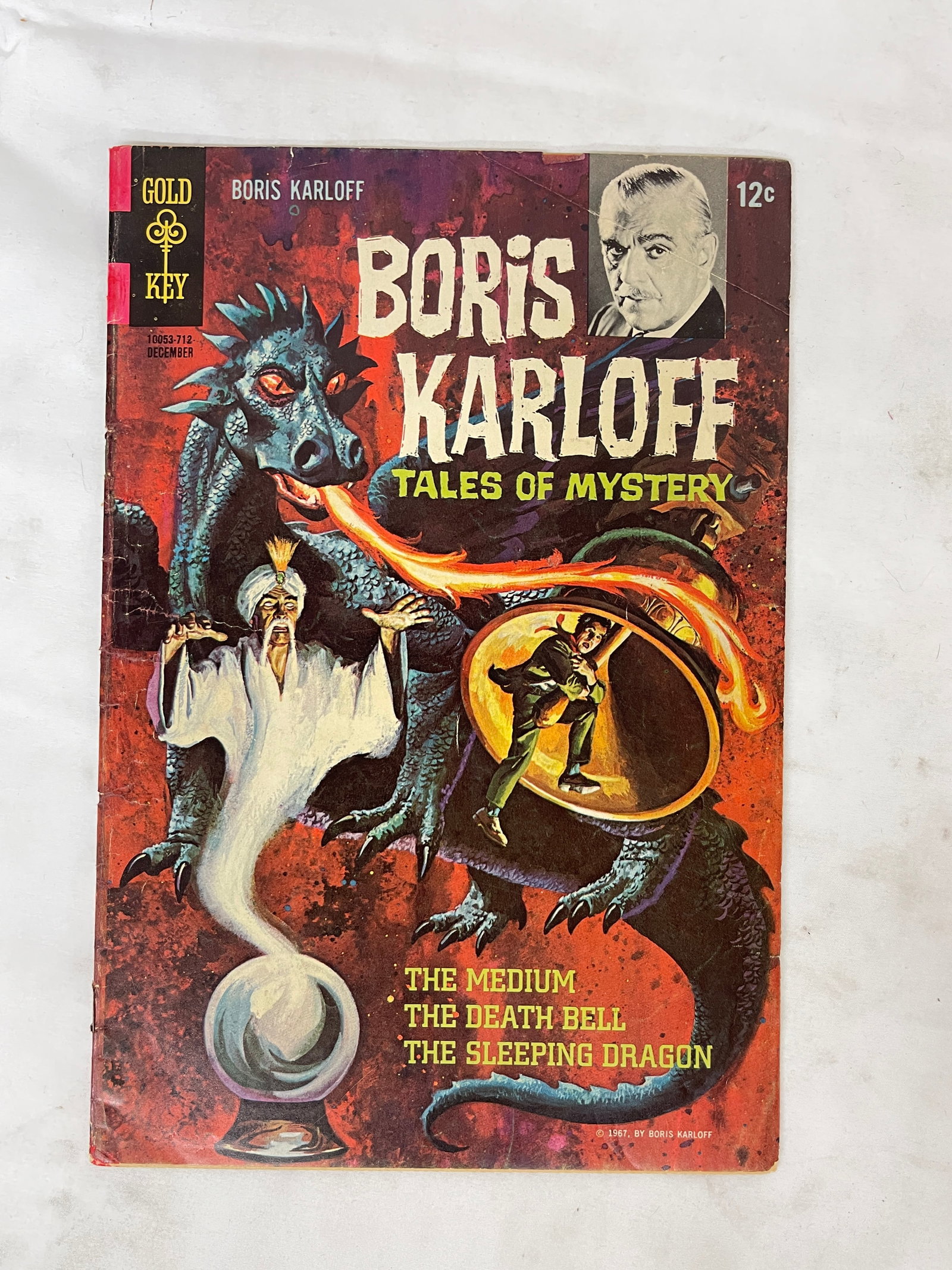 Boris Karloff Tales of Mystery #20 Gold Key Comic Book December 1967 (1 of 3)