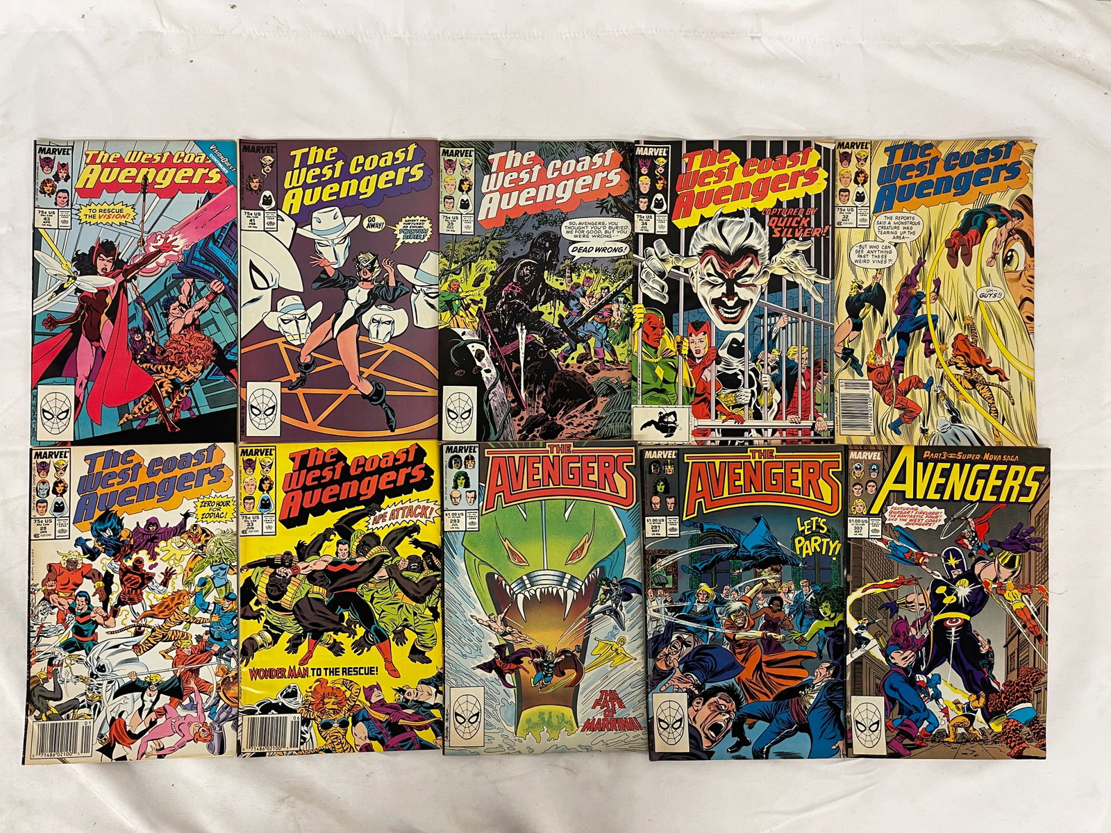 Vintage Comic Book Collection Lot: Vintage Comic Book Collection Lot