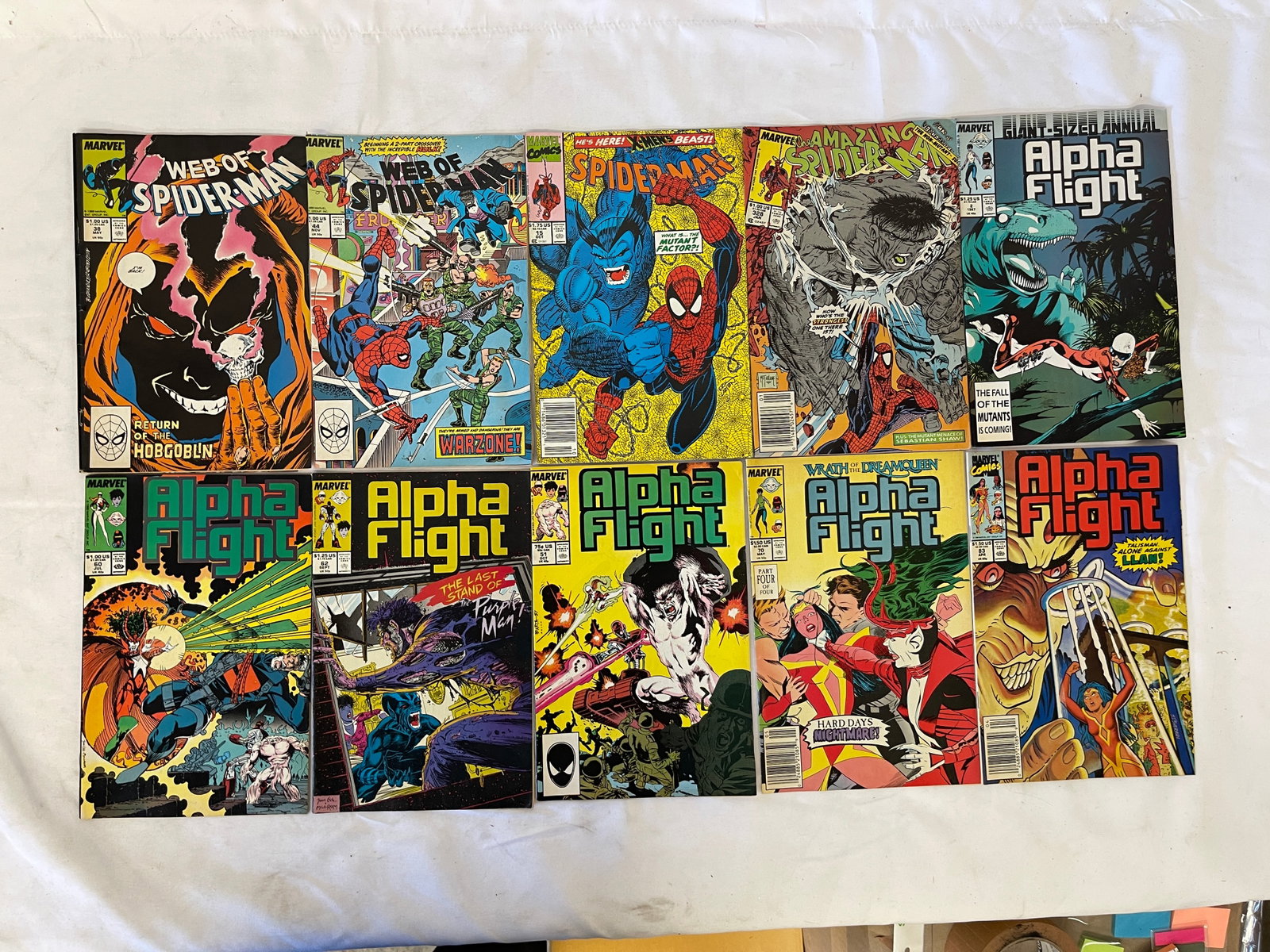 Vintage Comic Book Collection Lot: Vintage Comic Book Collection Lot