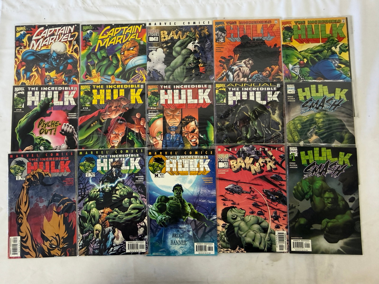 Vintage Comic Book Collection Lot: Vintage Comic Book Collection Lot