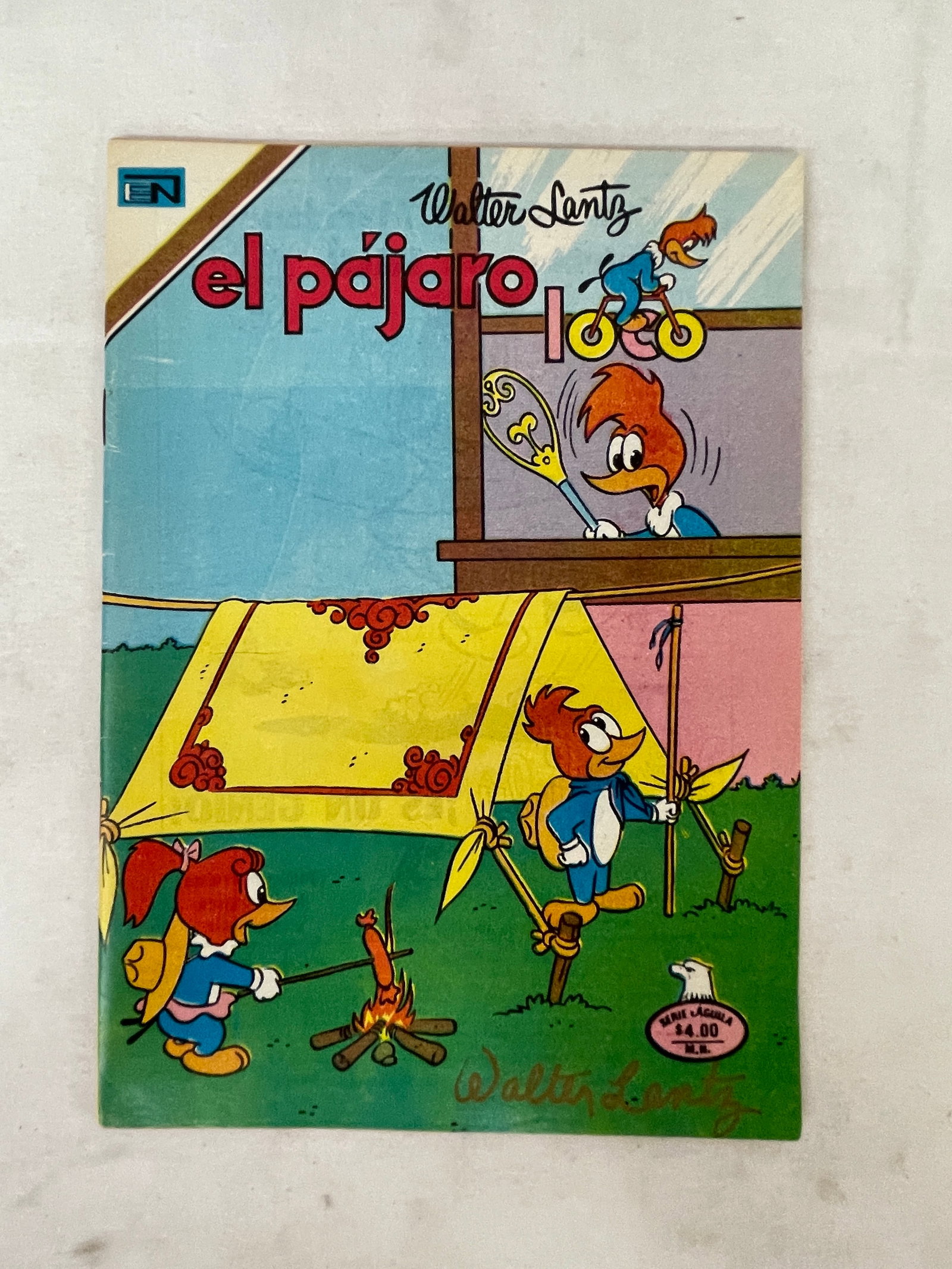 Woody Woodpecker El Pajaro Loco Walter Lantz Mexican Comic Book 1978 Novaro: Woody Woodpecker El Pajaro Loco Walter Lantz Mexican Comic Book 1978 Novaro
