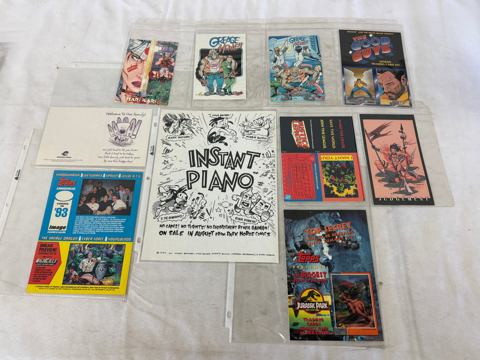 Vintage Comic Trading Card Collection Lot