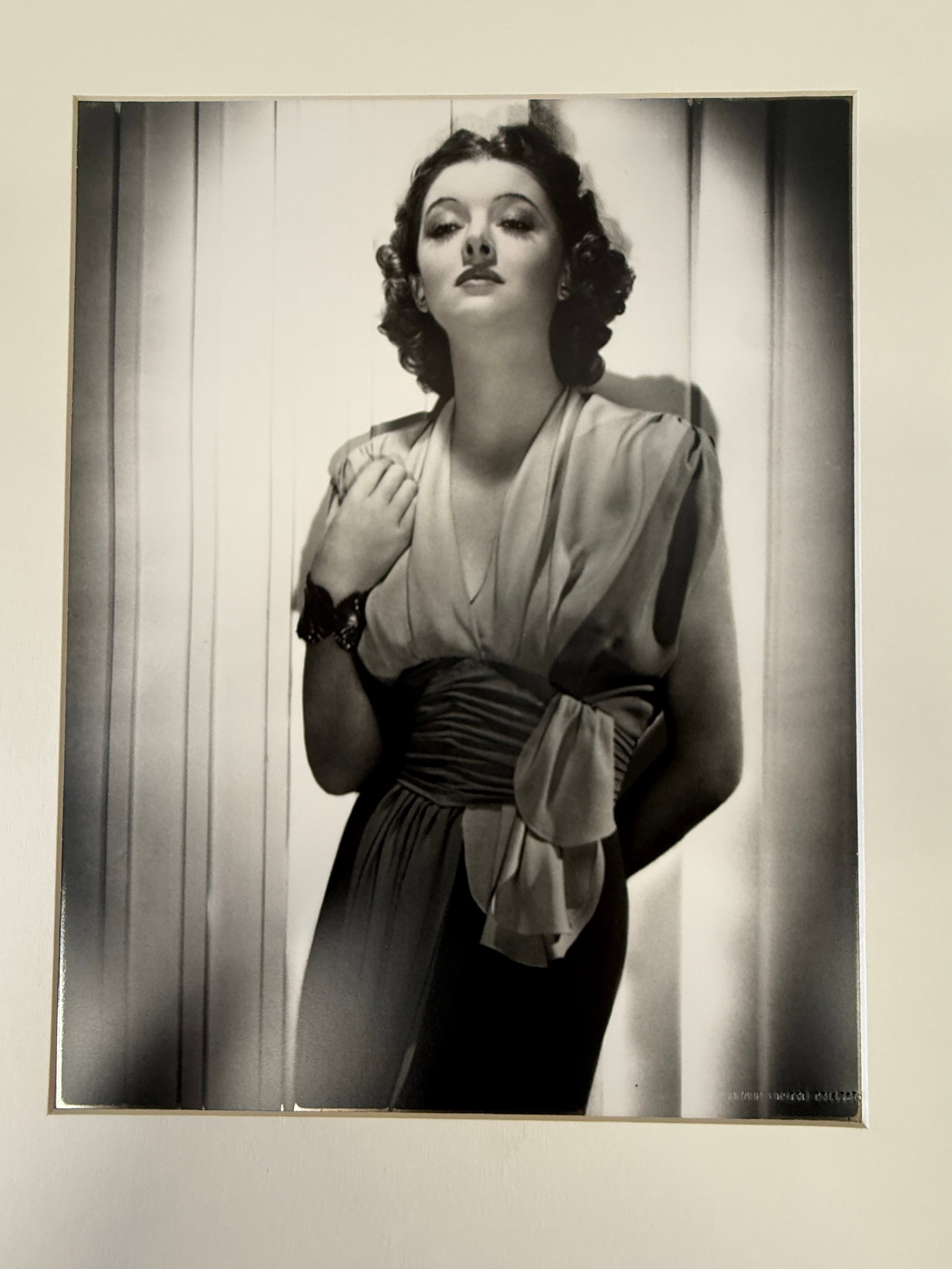Myrna Loy Silver Gelatin Photo by Willinger, Edward Weston Editions 1981