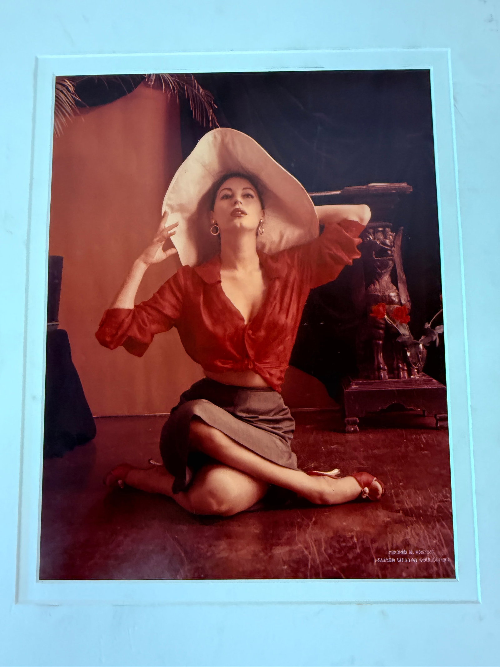 Ava Gardner Milton H. Greene Edward Weston Collection Color Photo 14x11