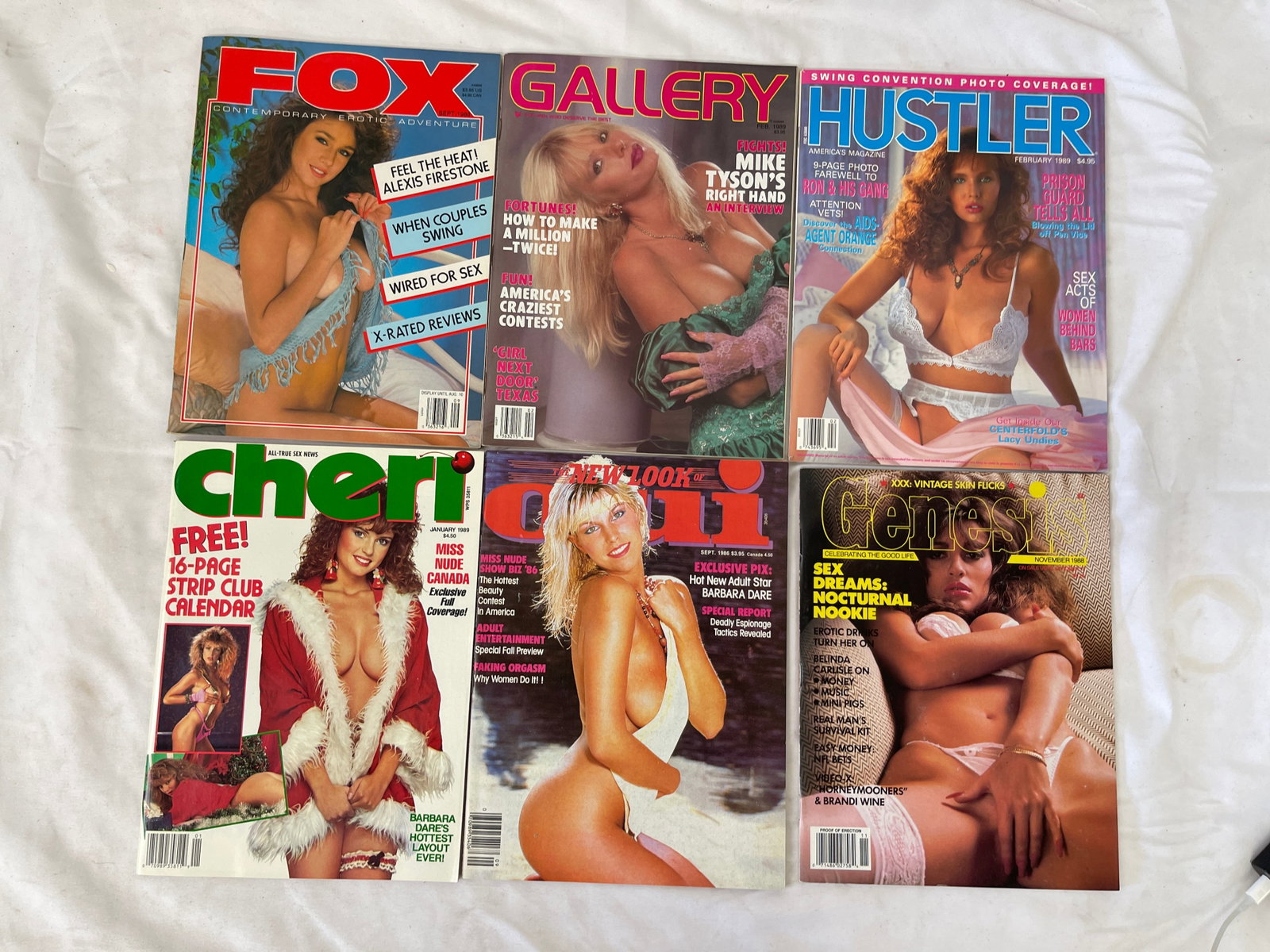Vintage Adult Magazine Collection Lot