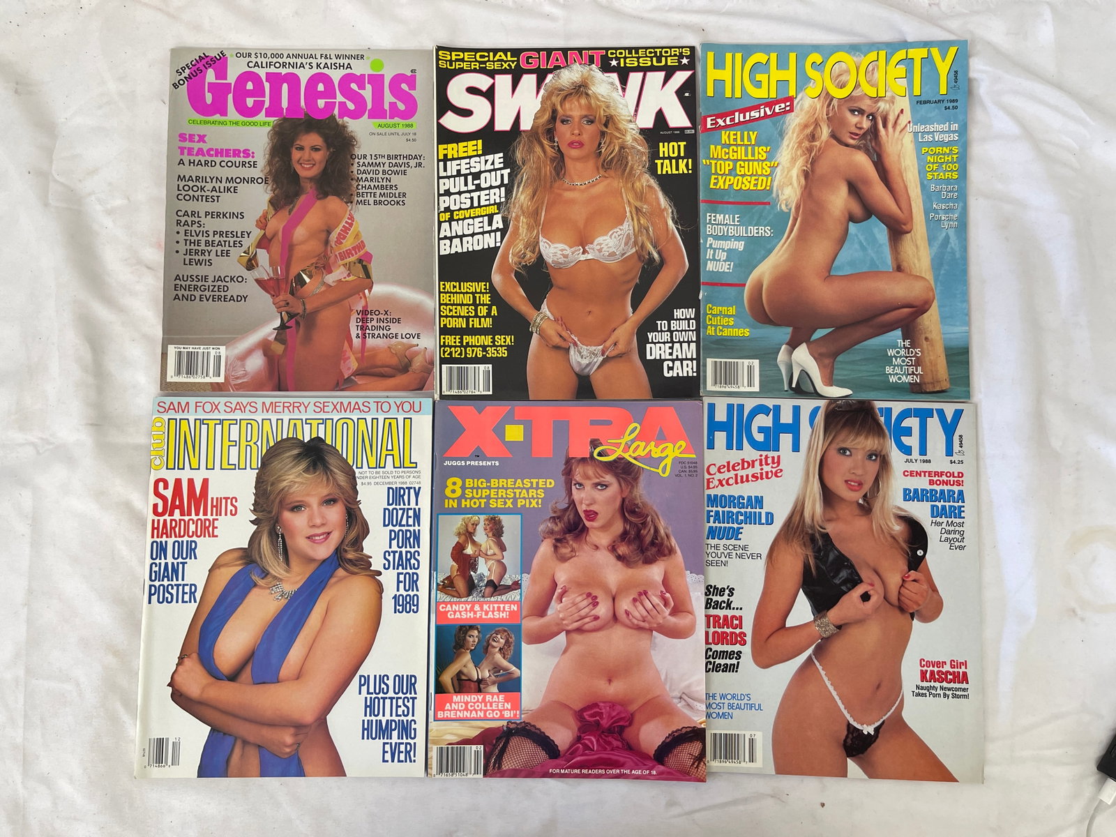 Vintage Adult Magazine Collection Lot