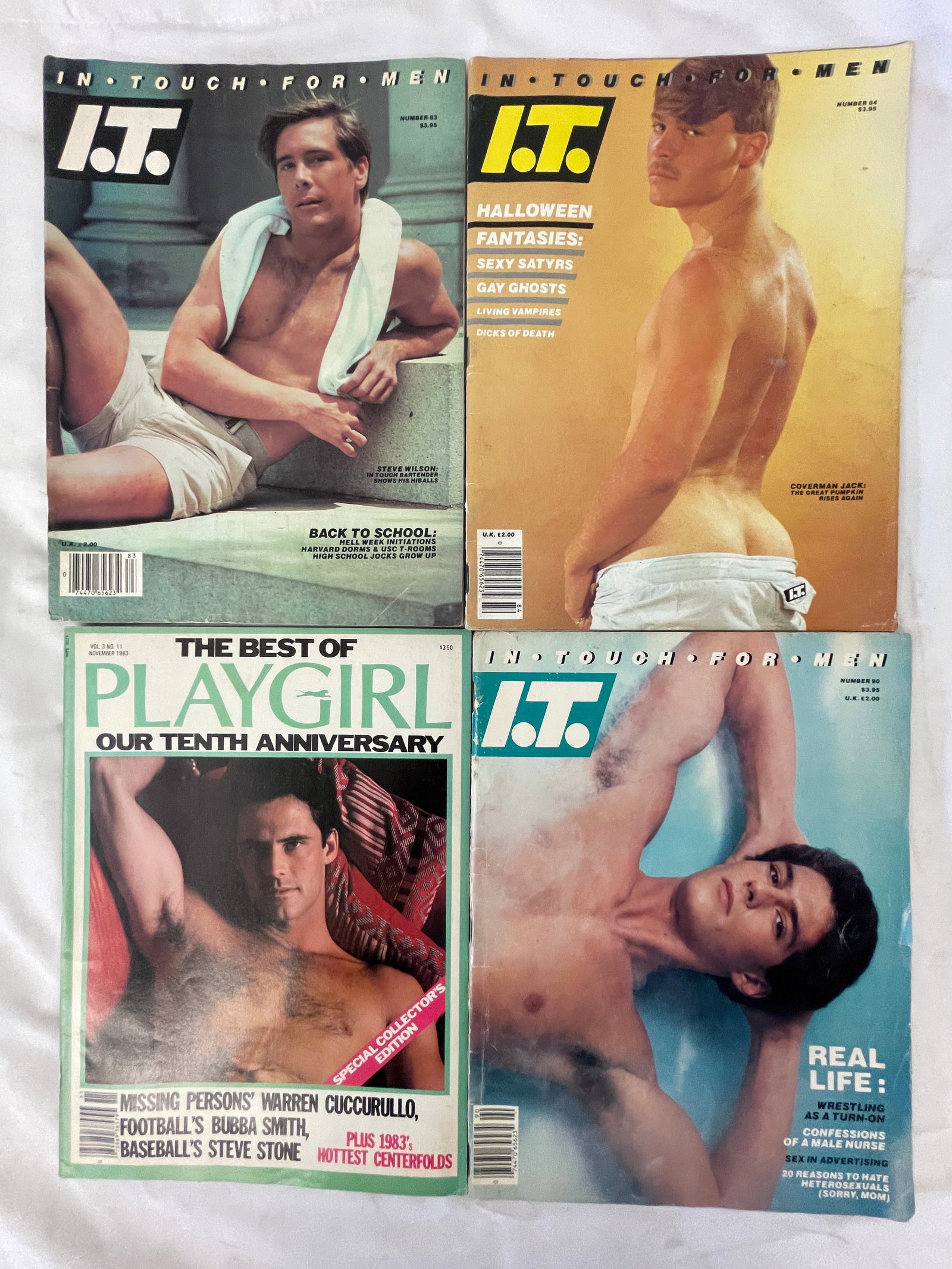 Vintage Adult Male Magazine Collection Lot