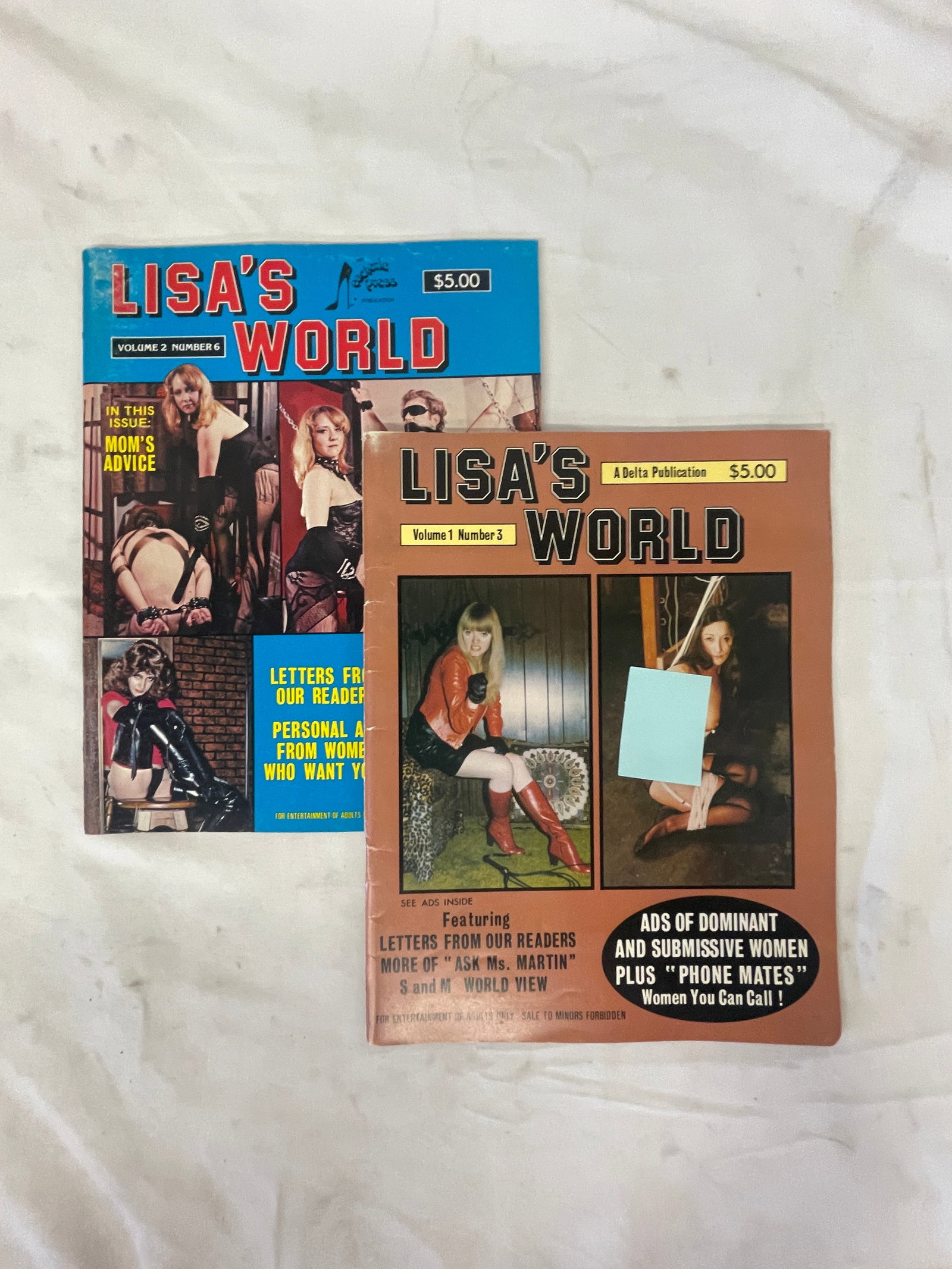 Vintage Adult Magazine Collection Lot