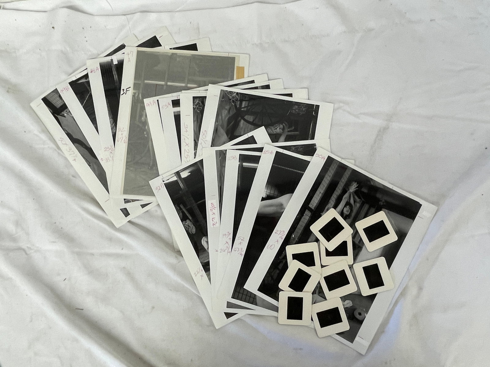 Vintage Adult Erotic Photos Negatives Slides and Contact Sheets