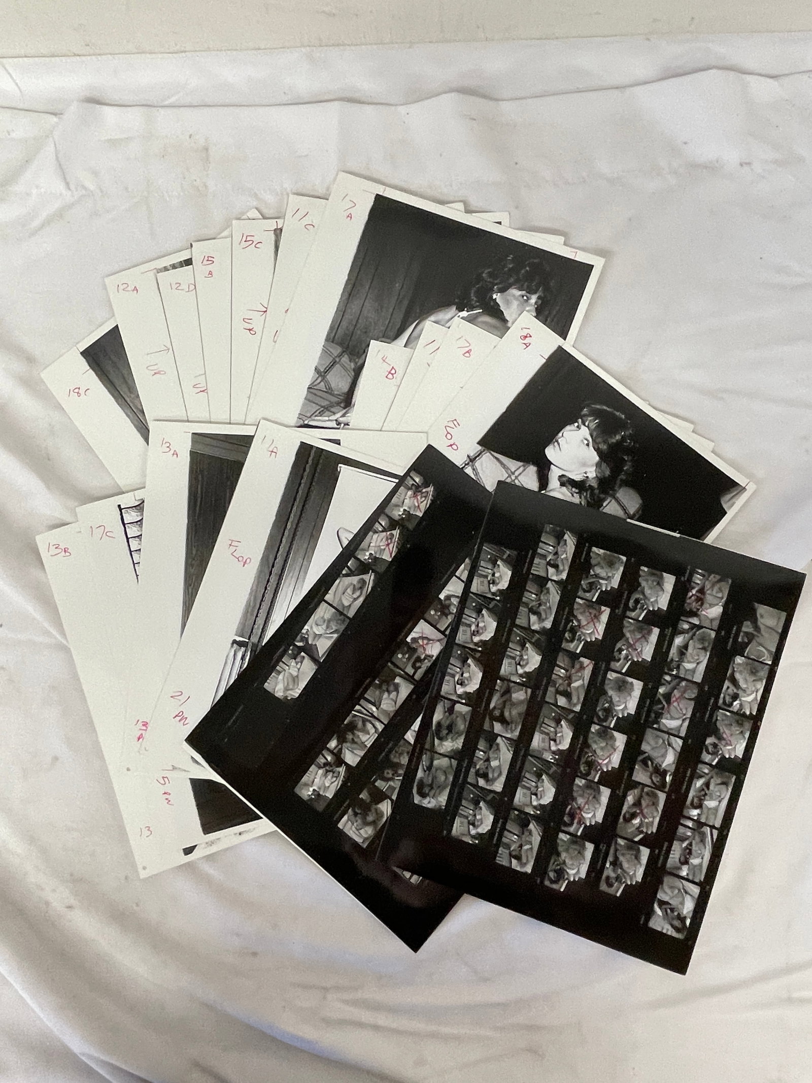 Vintage Adult Erotic Photos Negatives Slides and Contact Sheets