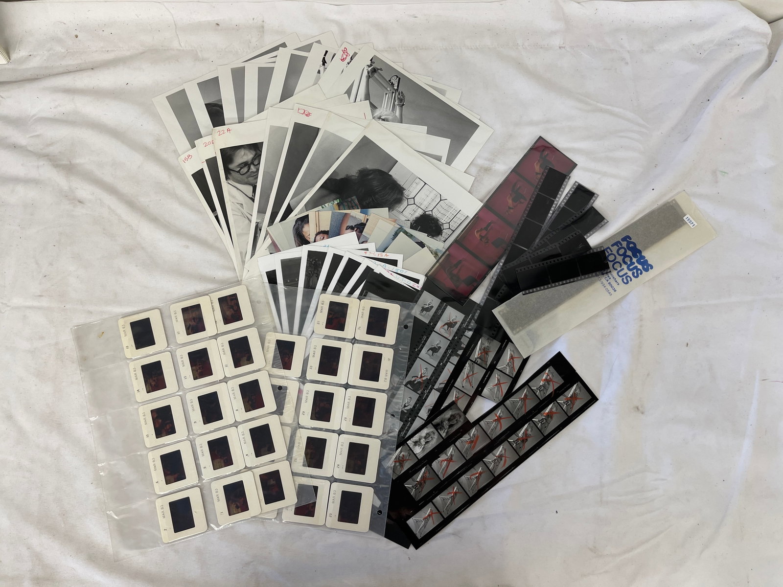 Vintage Adult Erotic Photos Negatives Slides and Contact Sheets