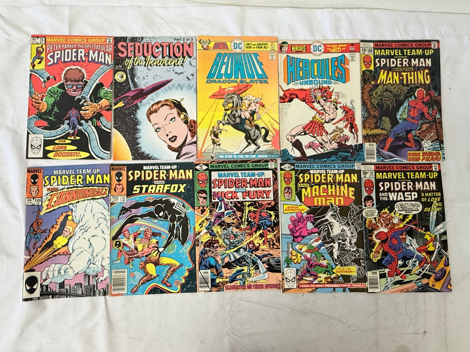 Vintage Comic Book Collection Lot: Vintage Comic Book Collection Lot