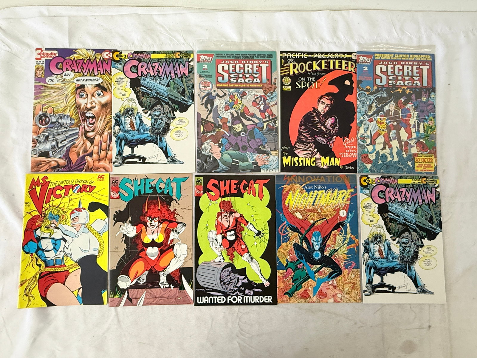 Vintage Comic Book Collection Lot: Vintage Comic Book Collection Lot