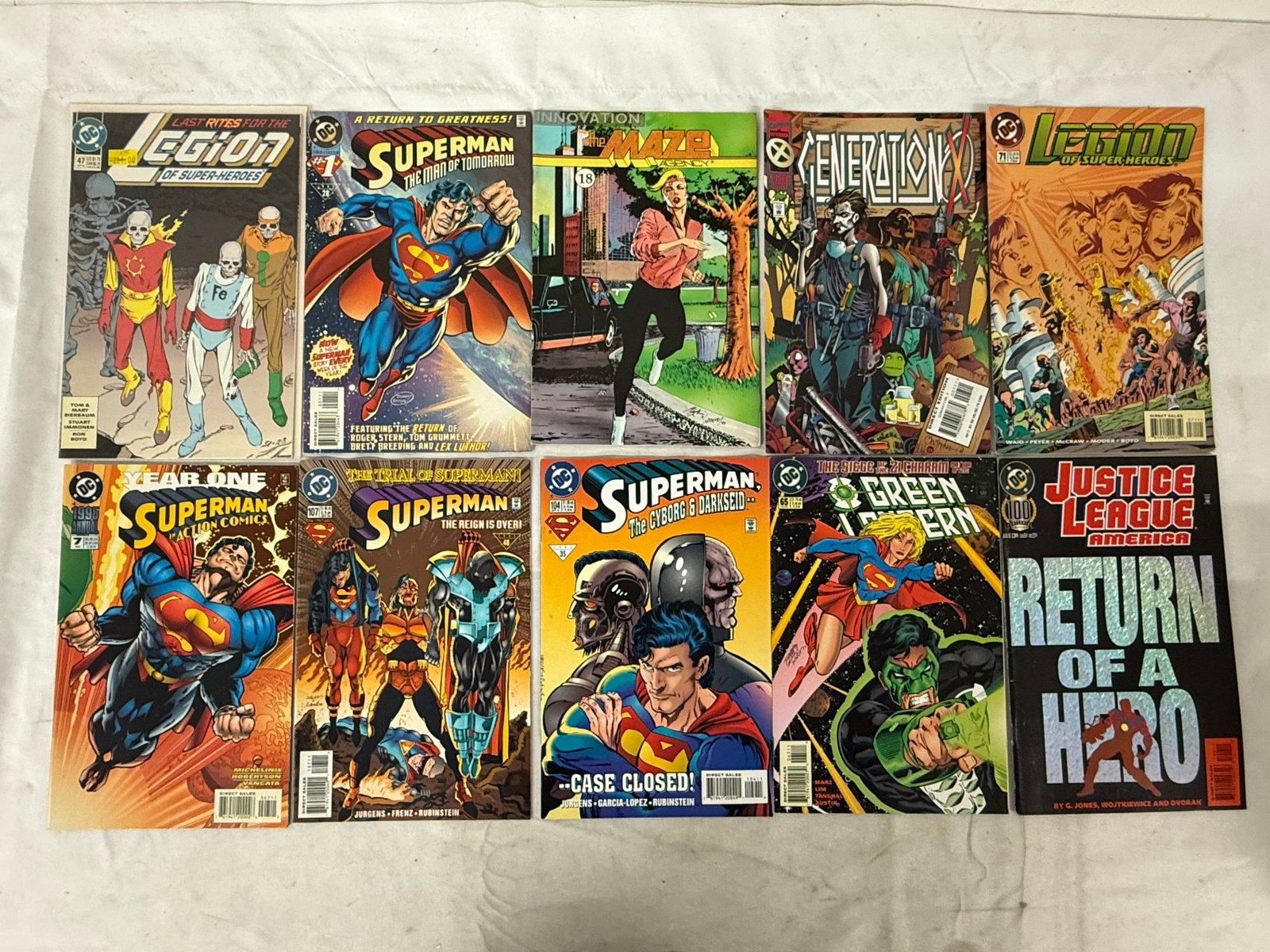 Vintage Comic Book Collection Lot: Vintage Comic Book Collection Lot