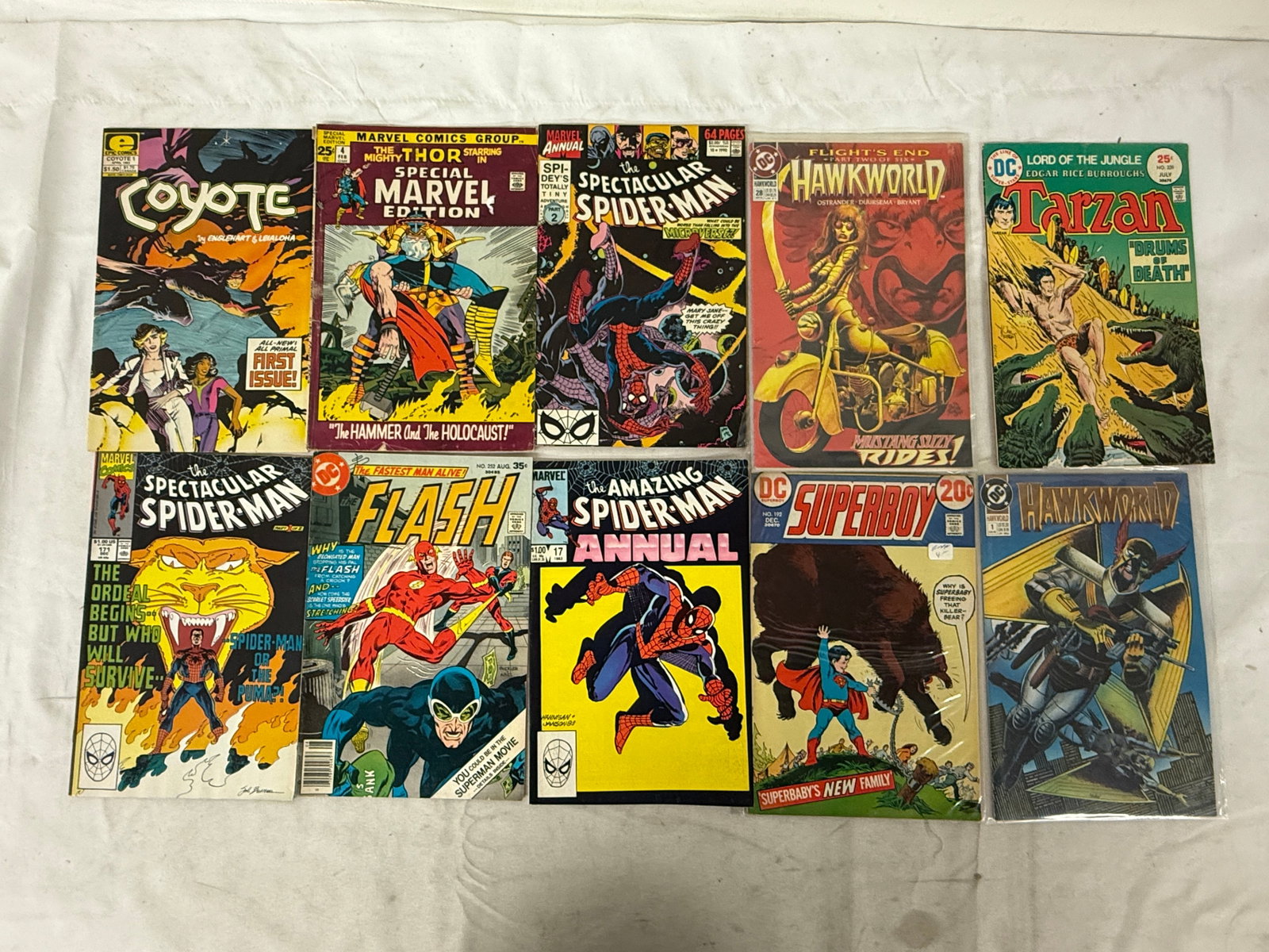 Vintage Comic Book Collection Lot: Vintage Comic Book Collection Lot
