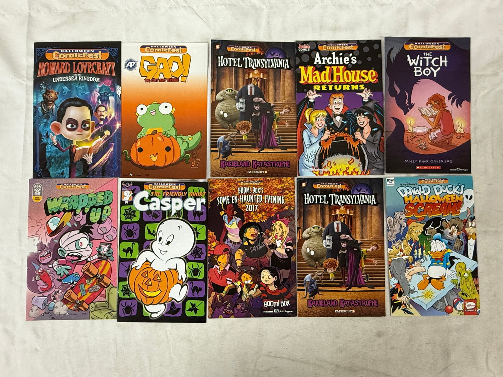 Vintage Comic Book Collection Lot: Vintage Comic Book Collection Lot