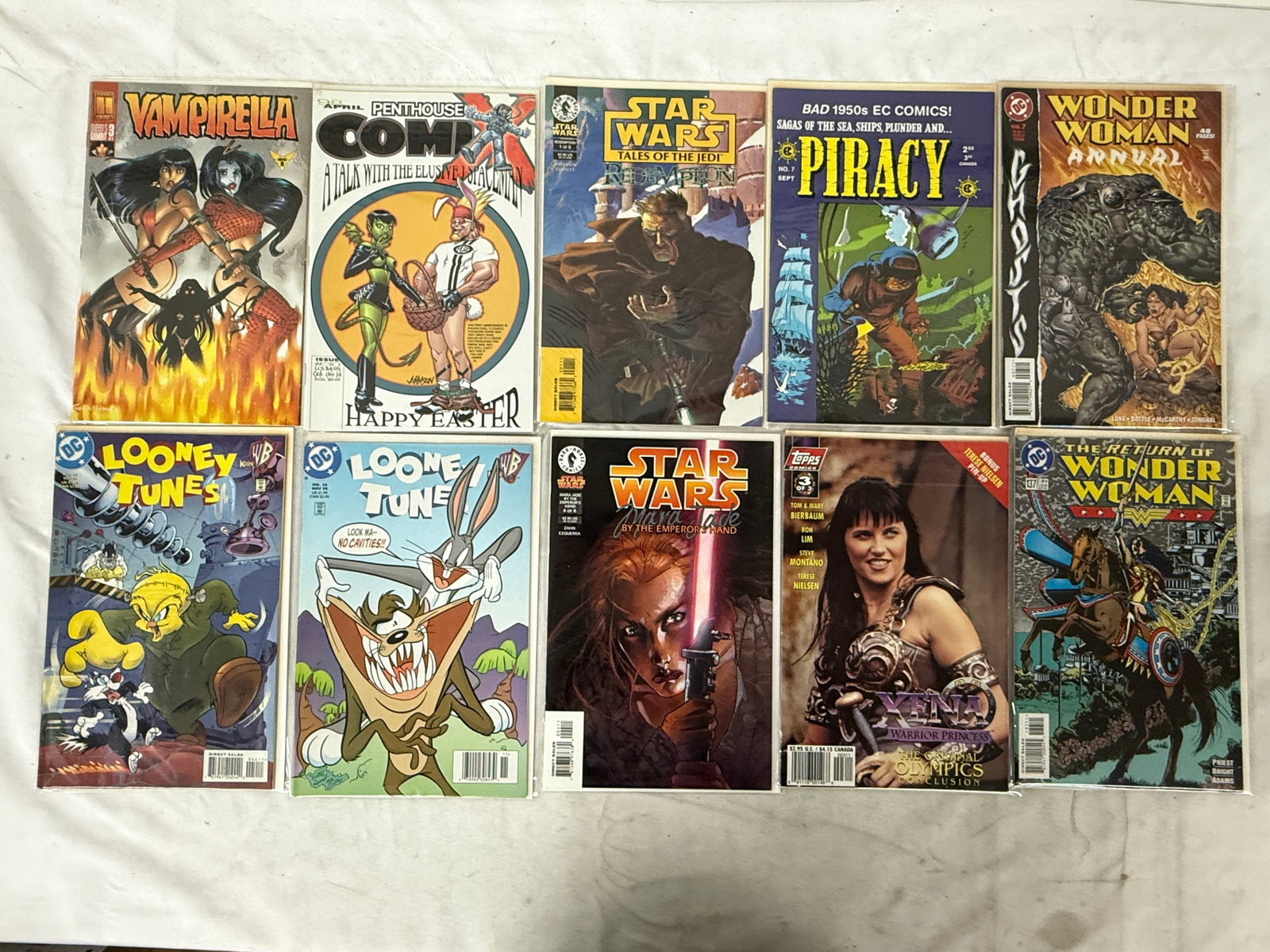 Vintage Comic Book Collection Lot: Vintage Comic Book Collection Lot