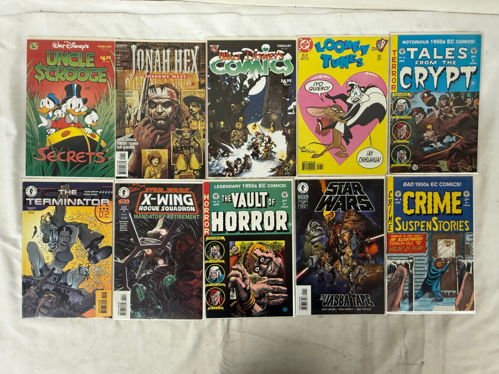 Vintage Comic Book Collection Lot: Vintage Comic Book Collection Lot