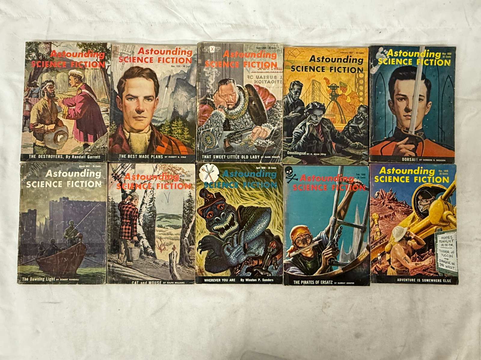 Vintage Analog Sci-Fi Magazine Collection Lot: Vintage Analog Sci-Fi Magazine Collection Lot