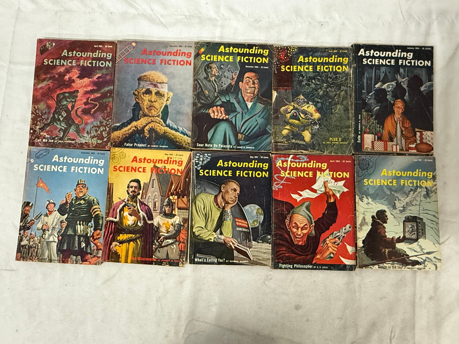 Vintage Analog Sci-Fi Magazine Collection Lot: Vintage Analog Sci-Fi Magazine Collection Lot