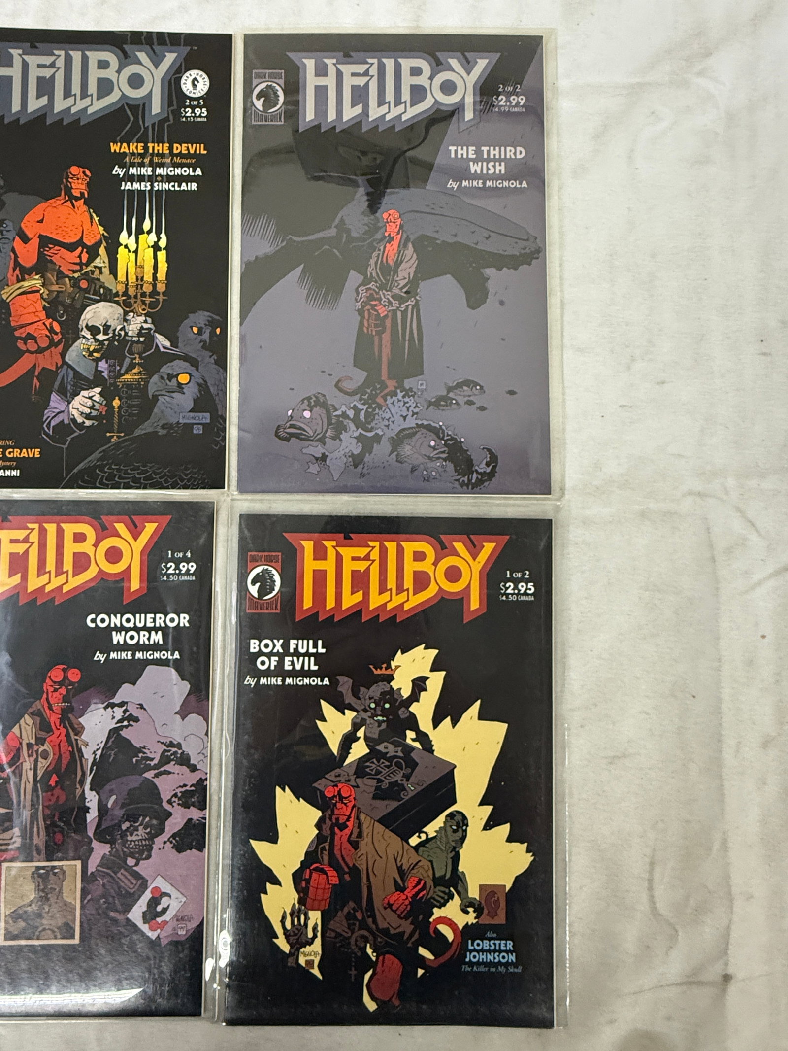 Vintage Hellboy Comic Books - 2