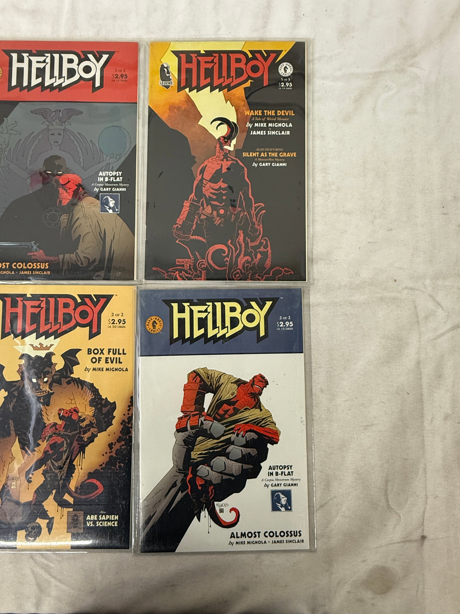 Vintage Hellboy Comic Books - 2